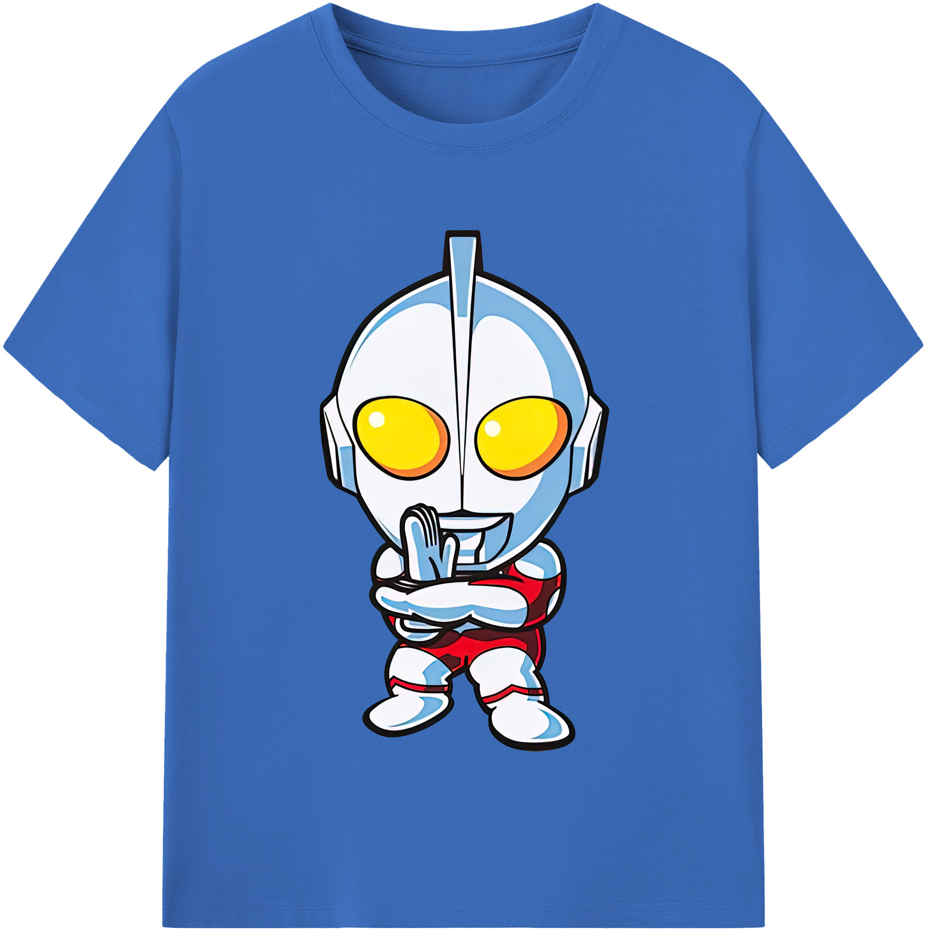 （画像用） ウルトラマン Ultraman 綿100％半袖Tシャツ（フロントプリント）