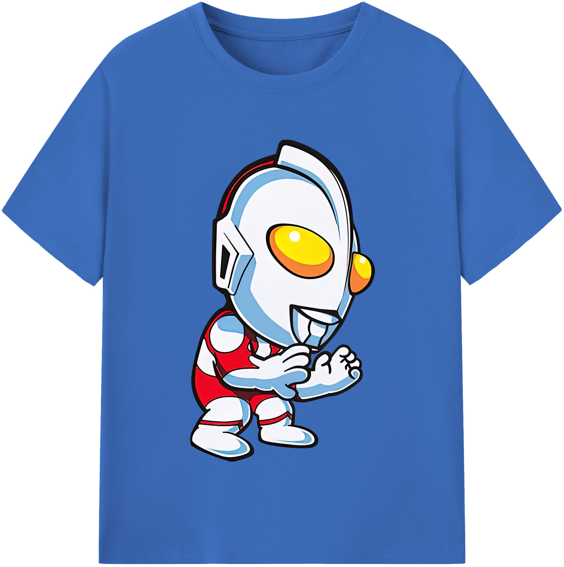 （画像用） ウルトラマン Ultraman 綿100％半袖Tシャツ（フロントプリント）