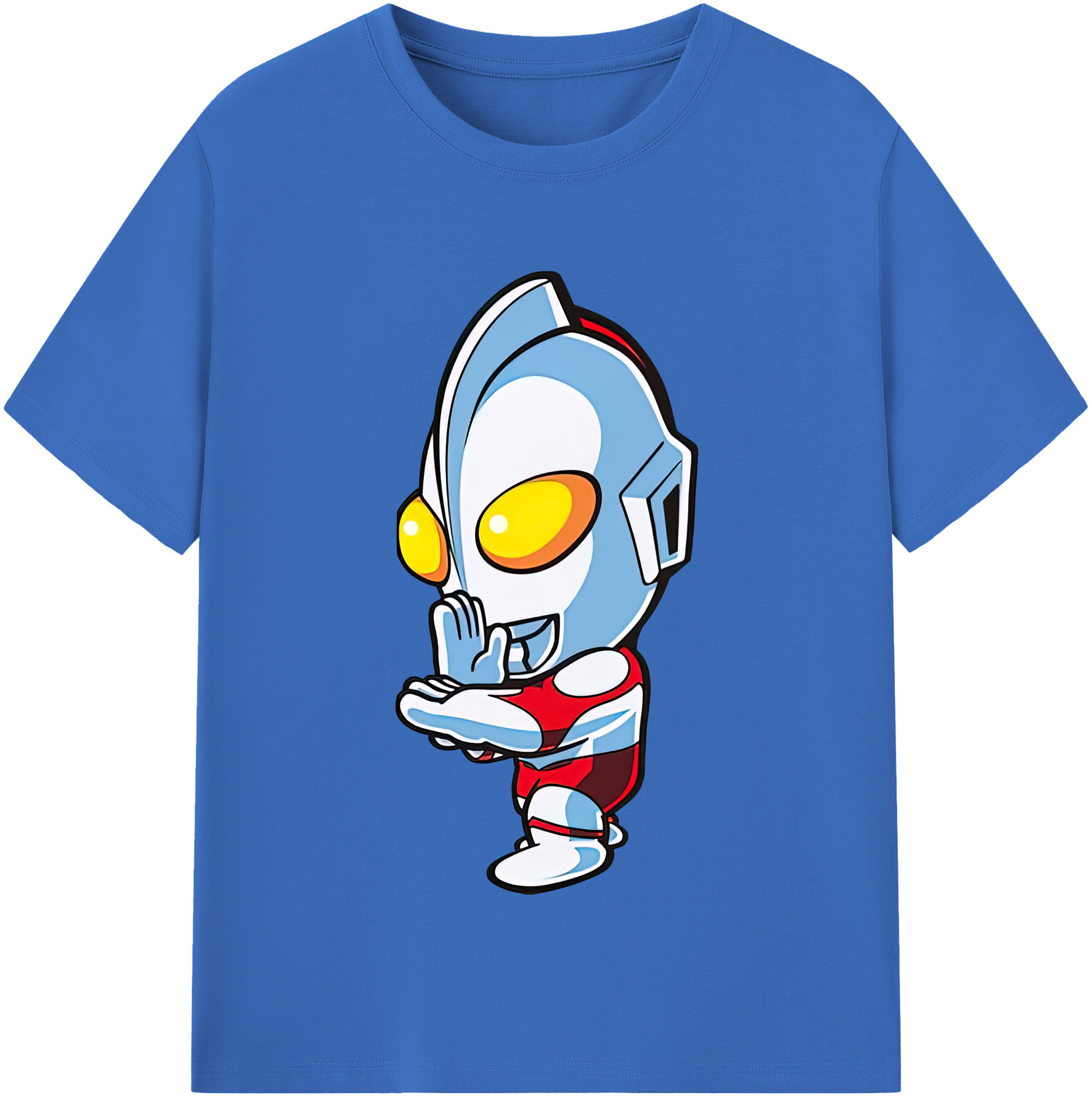 （画像用） ウルトラマン Ultraman 綿100％半袖Tシャツ（フロントプリント）
