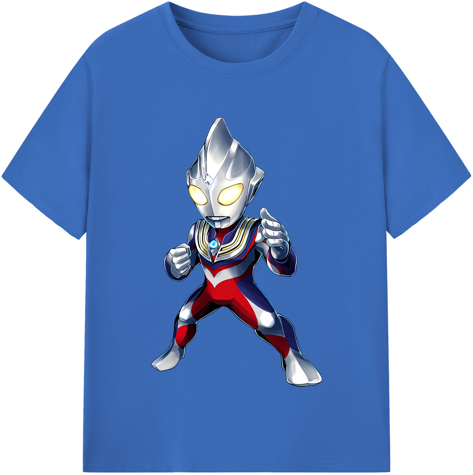 （画像用） ウルトラマン Ultraman 綿100％半袖Tシャツ（フロントプリント）