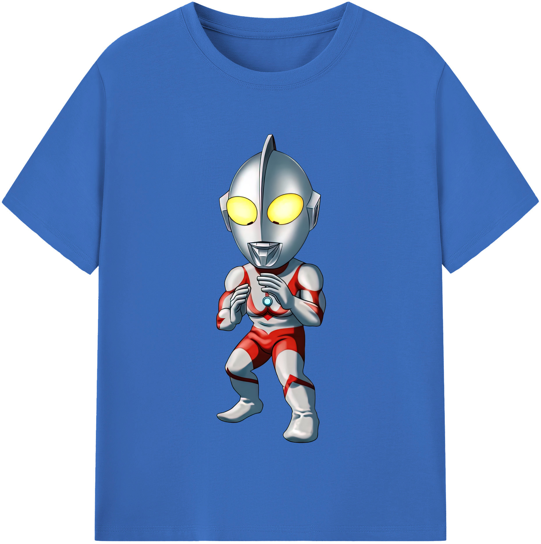 （画像用） ウルトラマン Ultraman 綿100％半袖Tシャツ（フロントプリント）