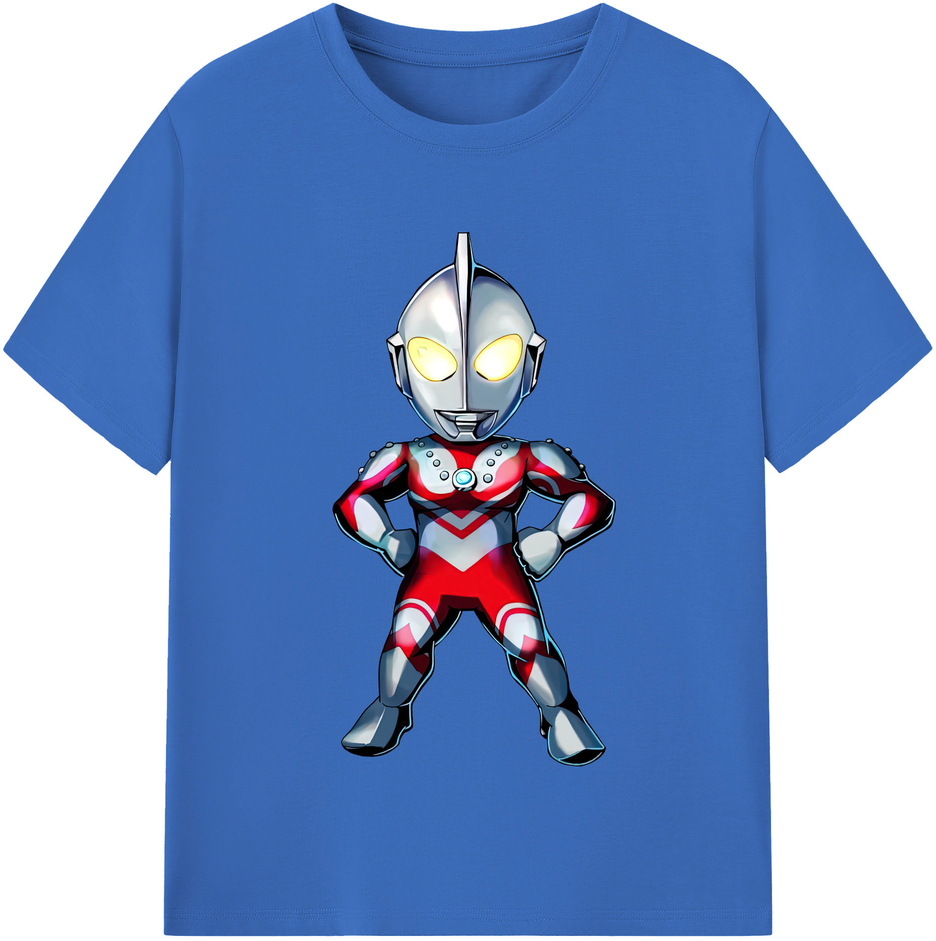 （画像用） ウルトラマン Ultraman 綿100％半袖Tシャツ（フロントプリント）