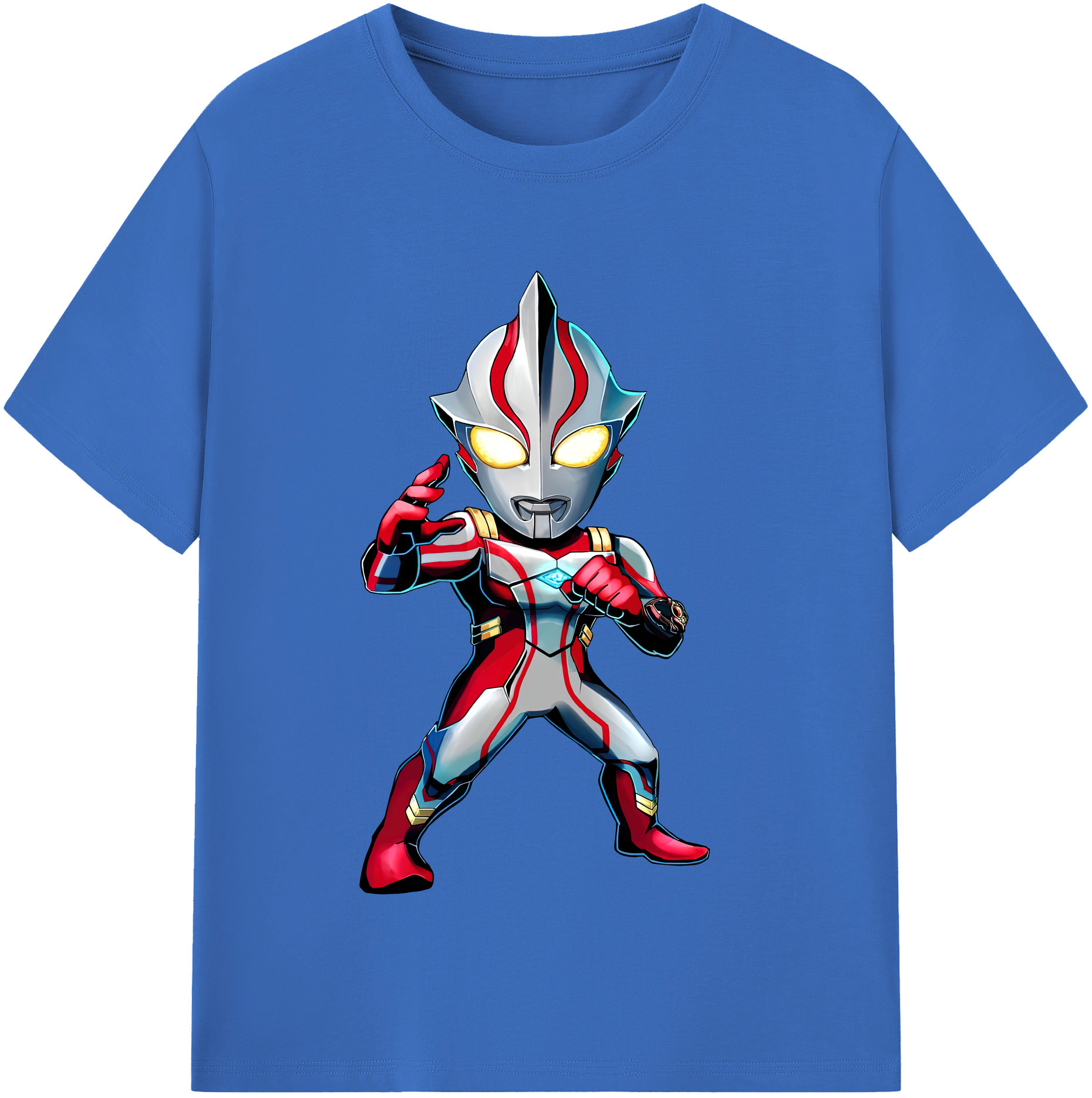 （画像用） ウルトラマン Ultraman 綿100％半袖Tシャツ（フロントプリント）