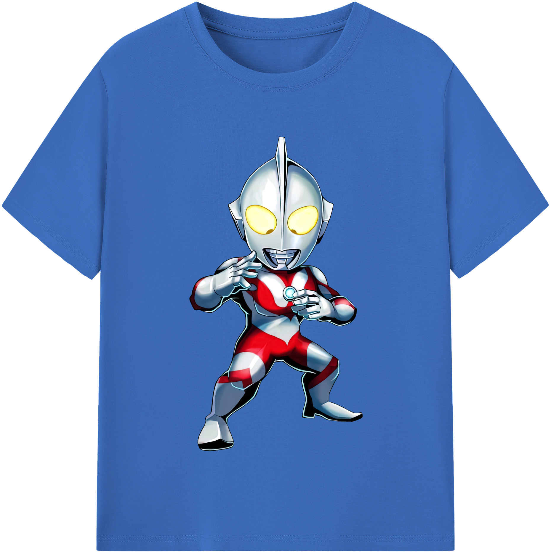 （画像用） ウルトラマン Ultraman 綿100％半袖Tシャツ（フロントプリント）