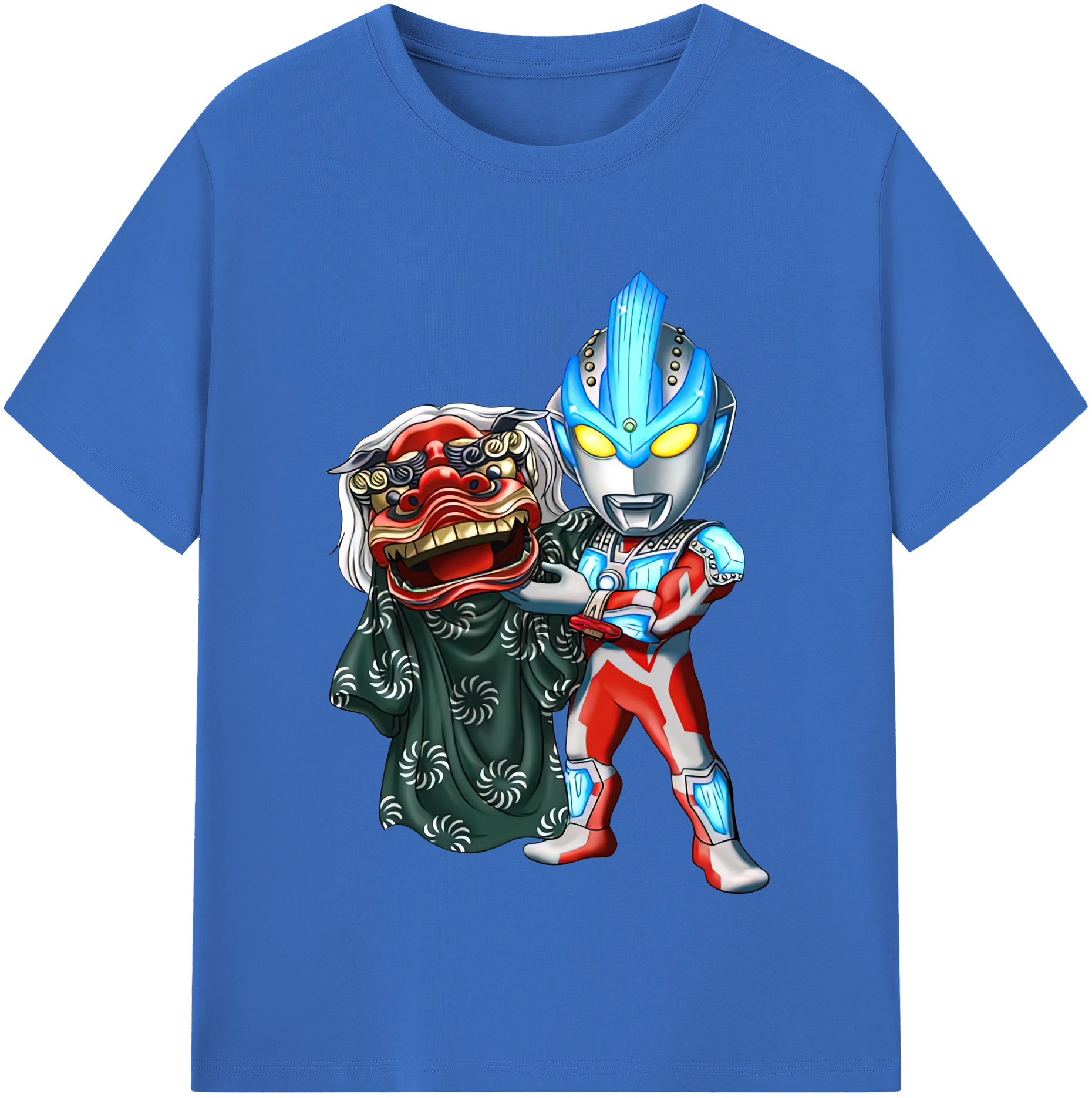 （画像用） ウルトラマン Ultraman 綿100％半袖Tシャツ（フロントプリント）
