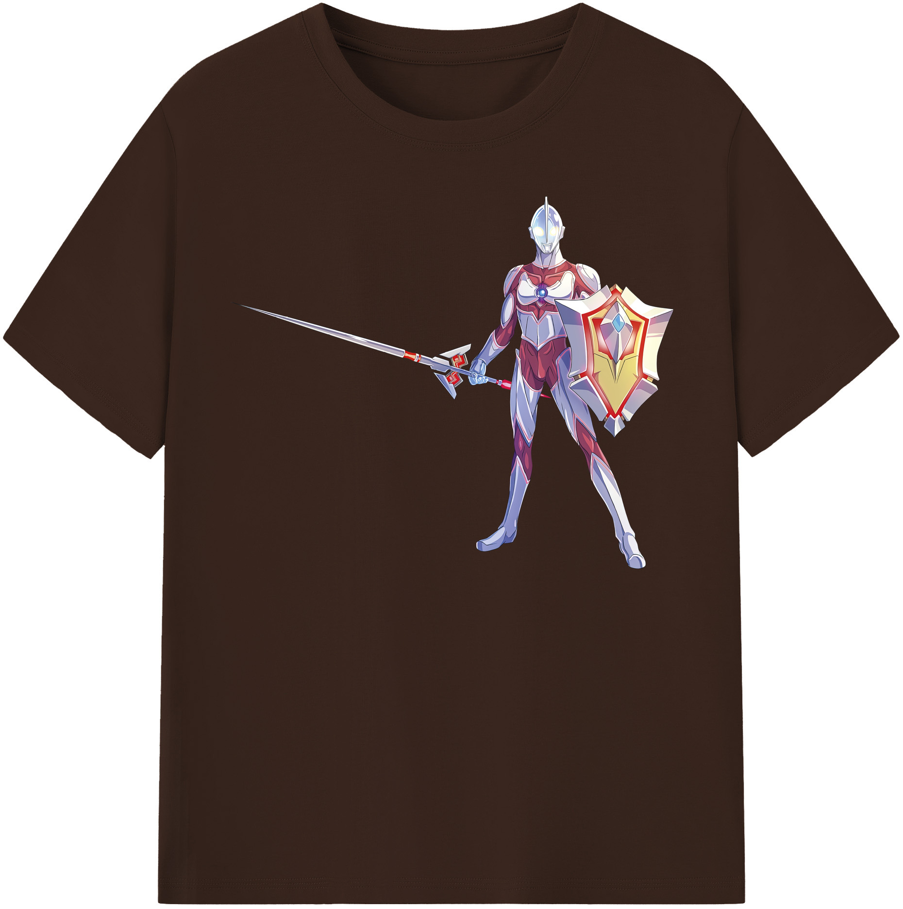 （画像用） ウルトラマン Ultraman 綿100％半袖Tシャツ（フロントプリント）