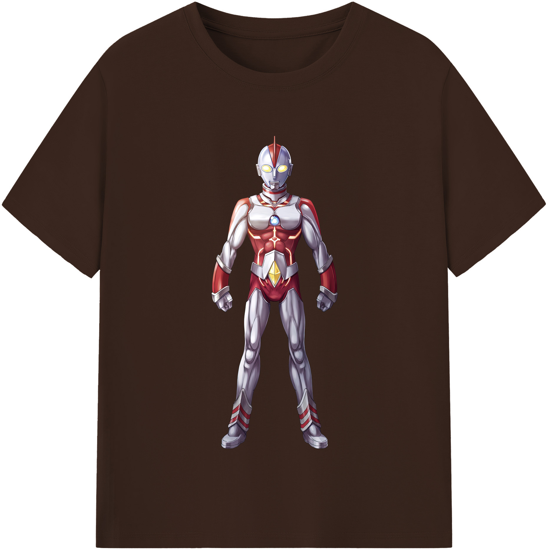 （画像用） ウルトラマン Ultraman 綿100％半袖Tシャツ（フロントプリント）