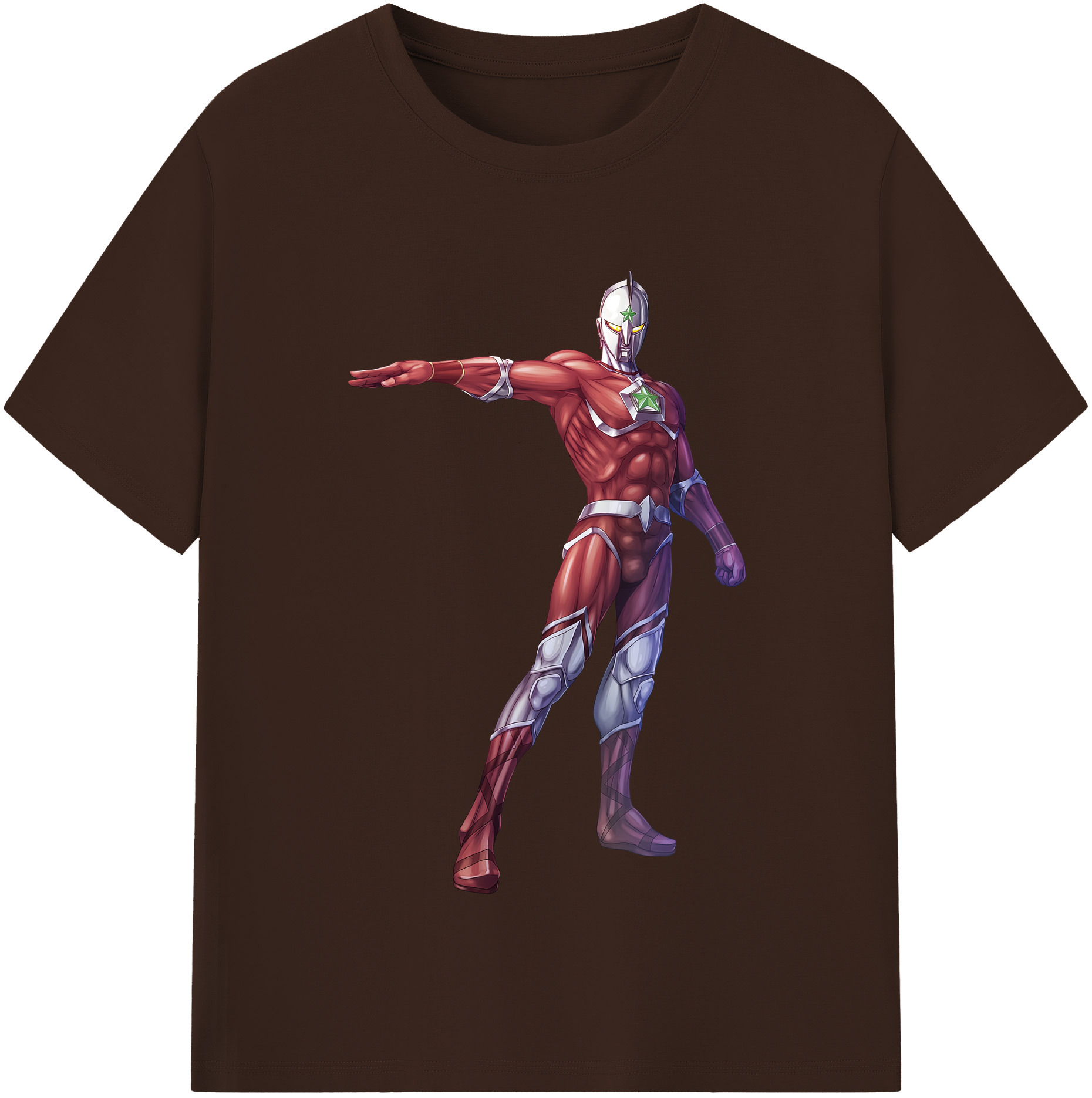 （画像用） ウルトラマン Ultraman 綿100％半袖Tシャツ（フロントプリント）
