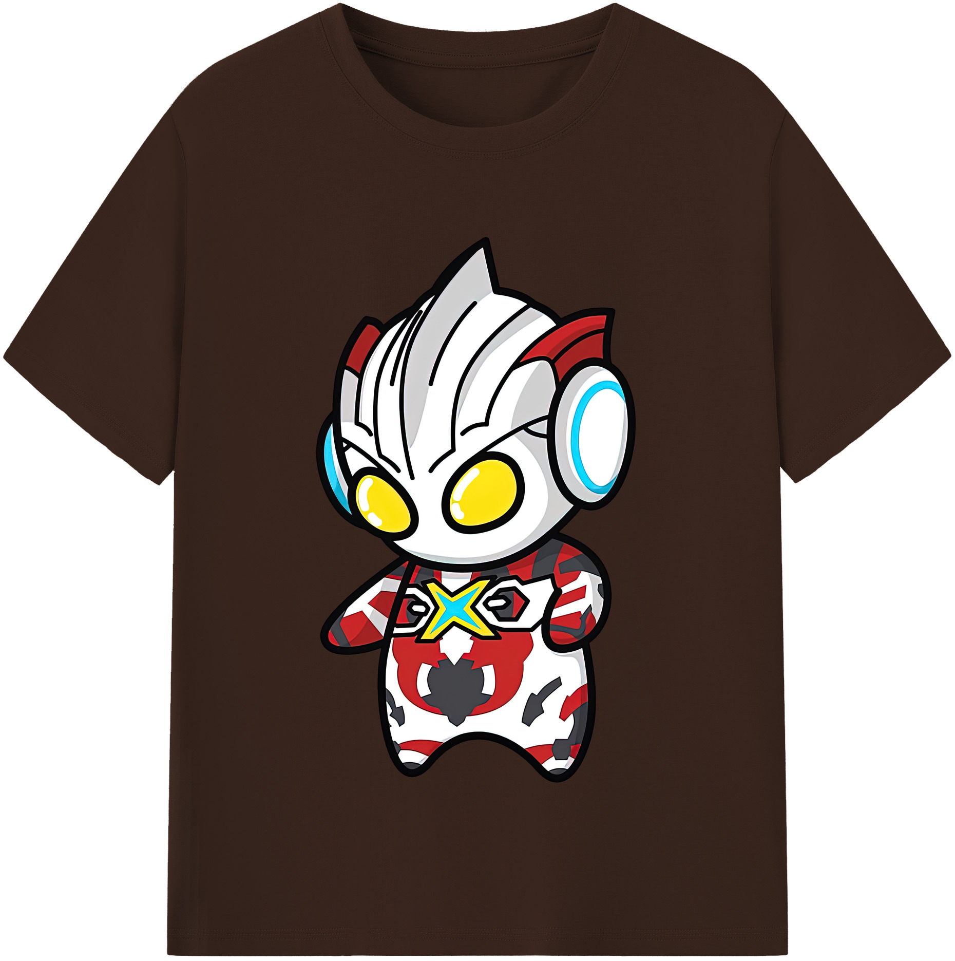 （画像用） ウルトラマン Ultraman 綿100％半袖Tシャツ（フロントプリント）