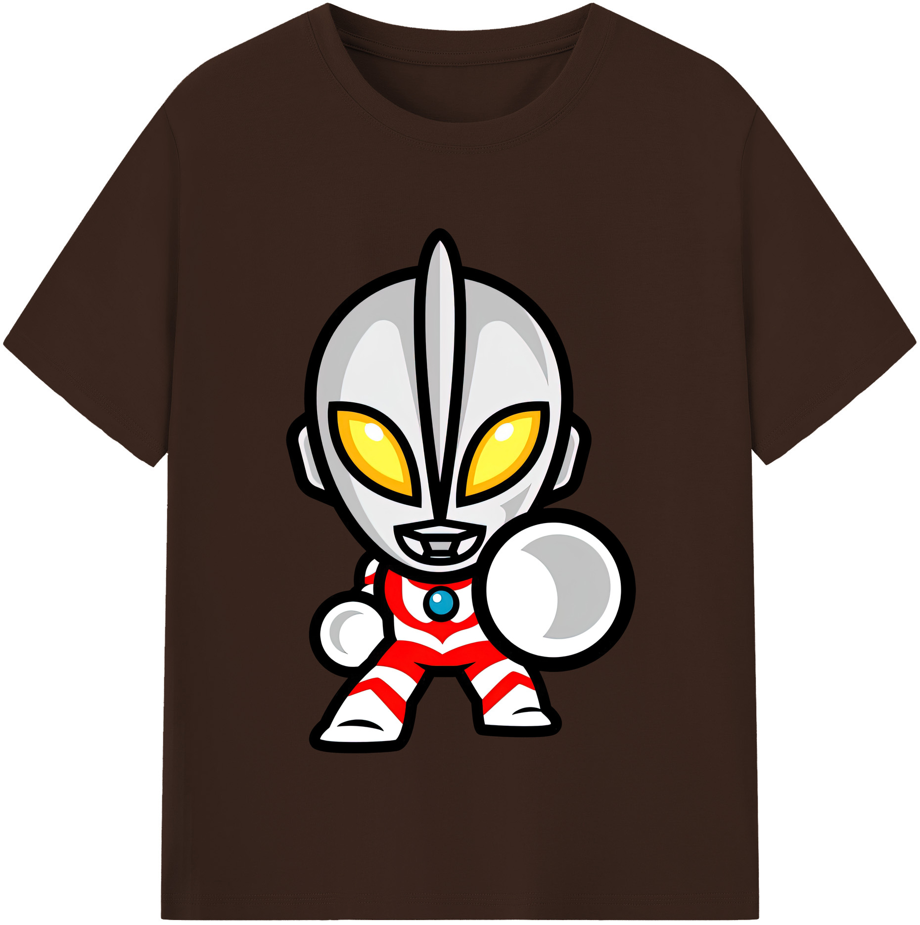 （画像用） ウルトラマン Ultraman 綿100％半袖Tシャツ（フロントプリント）