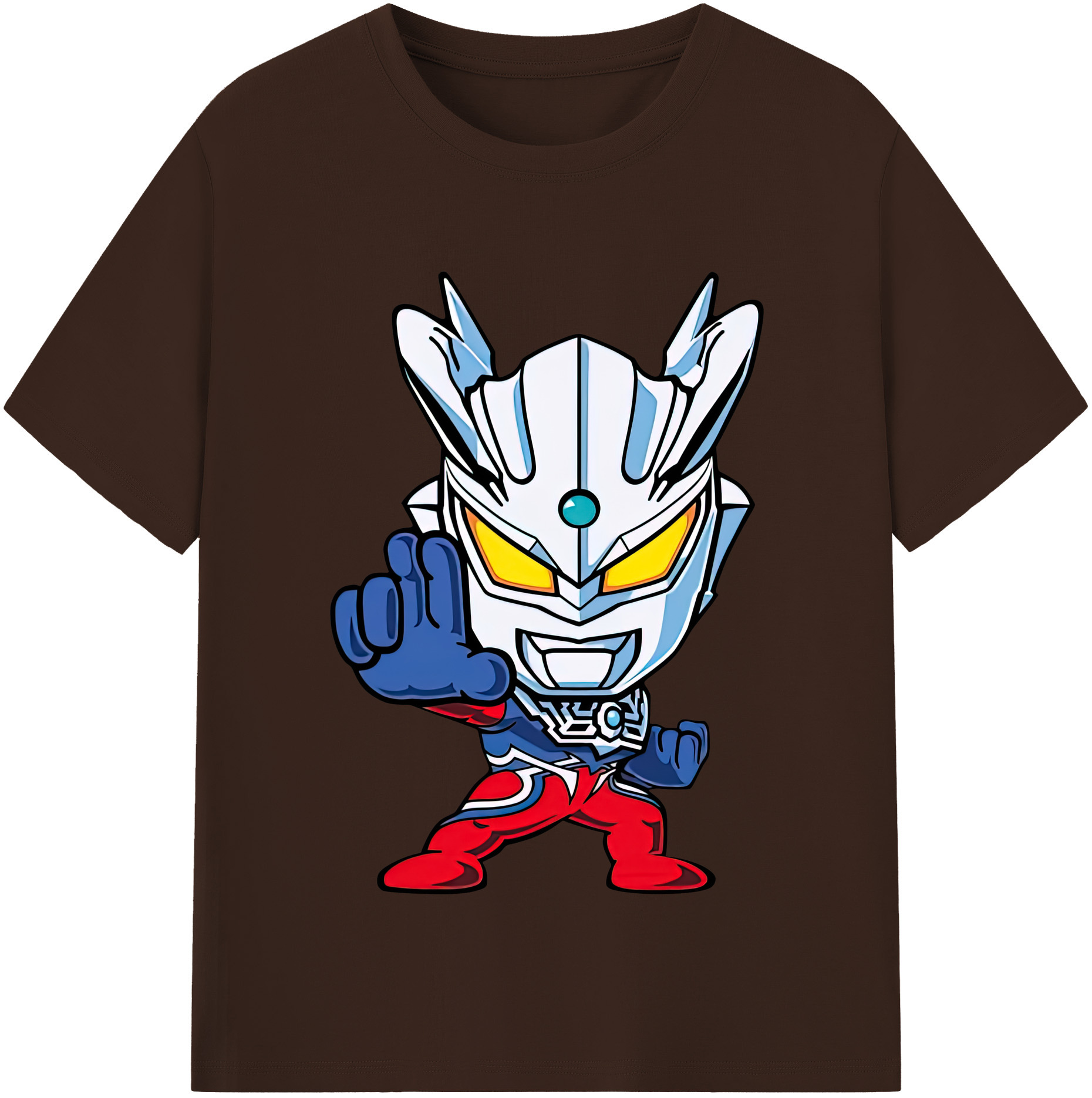 （画像用） ウルトラマン Ultraman 綿100％半袖Tシャツ（フロントプリント）