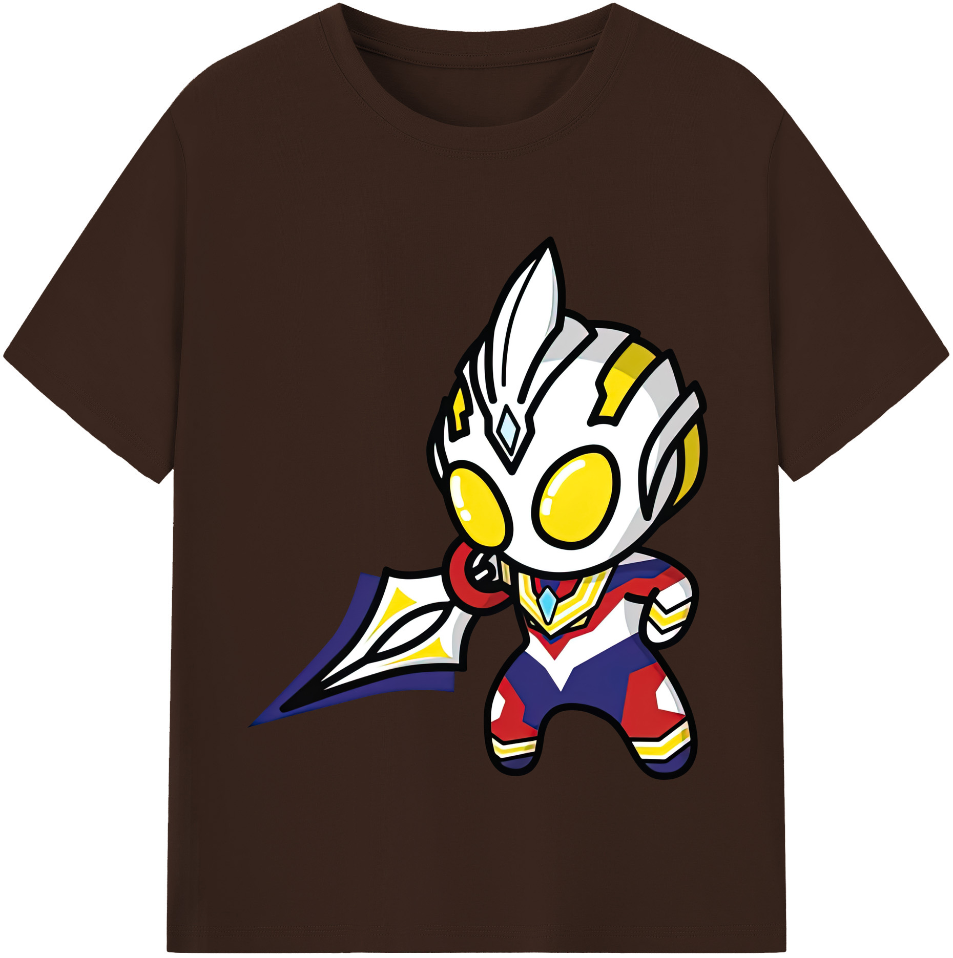 （画像用） ウルトラマン Ultraman 綿100％半袖Tシャツ（フロントプリント）