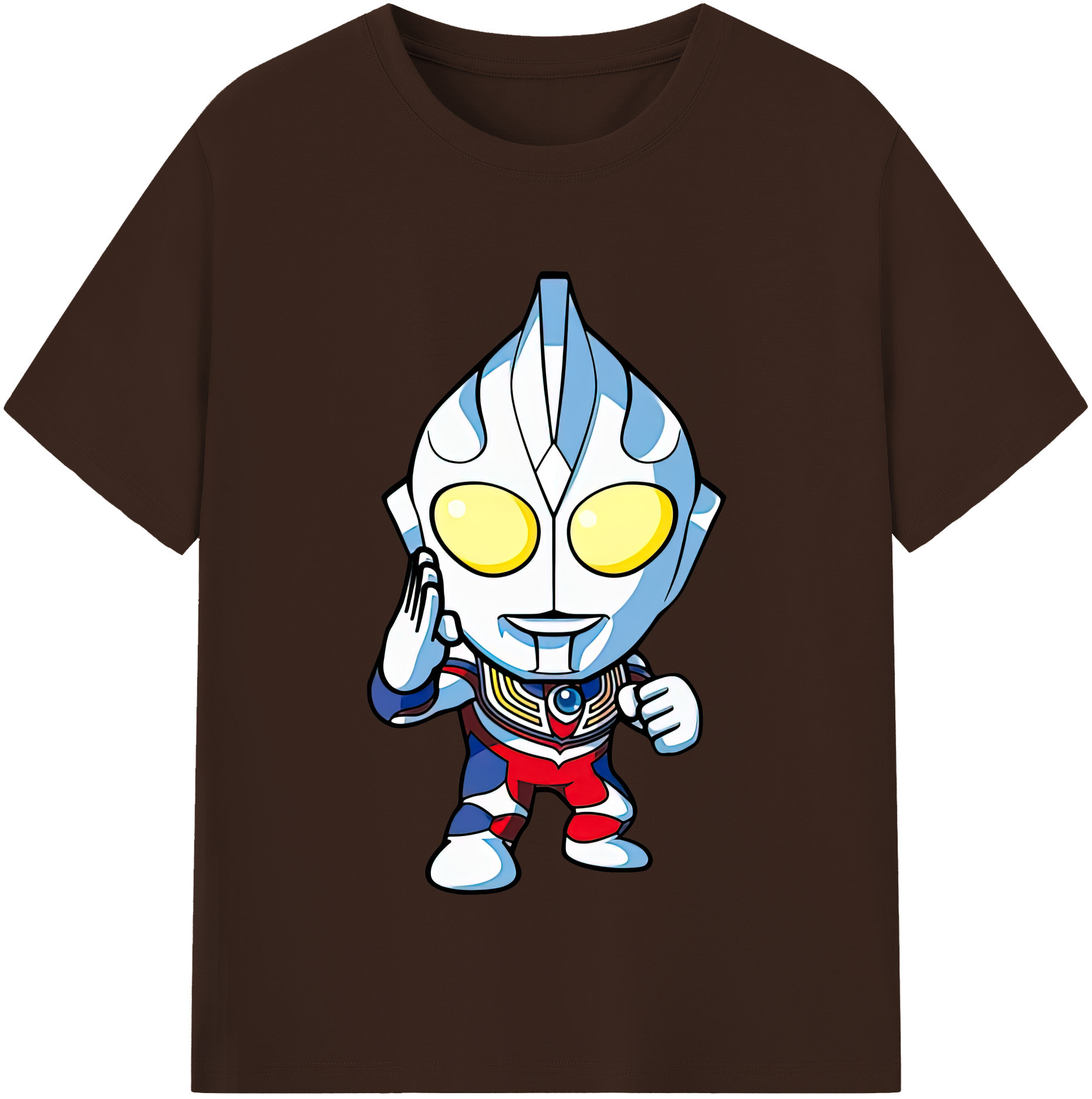 （画像用） ウルトラマン Ultraman 綿100％半袖Tシャツ（フロントプリント）