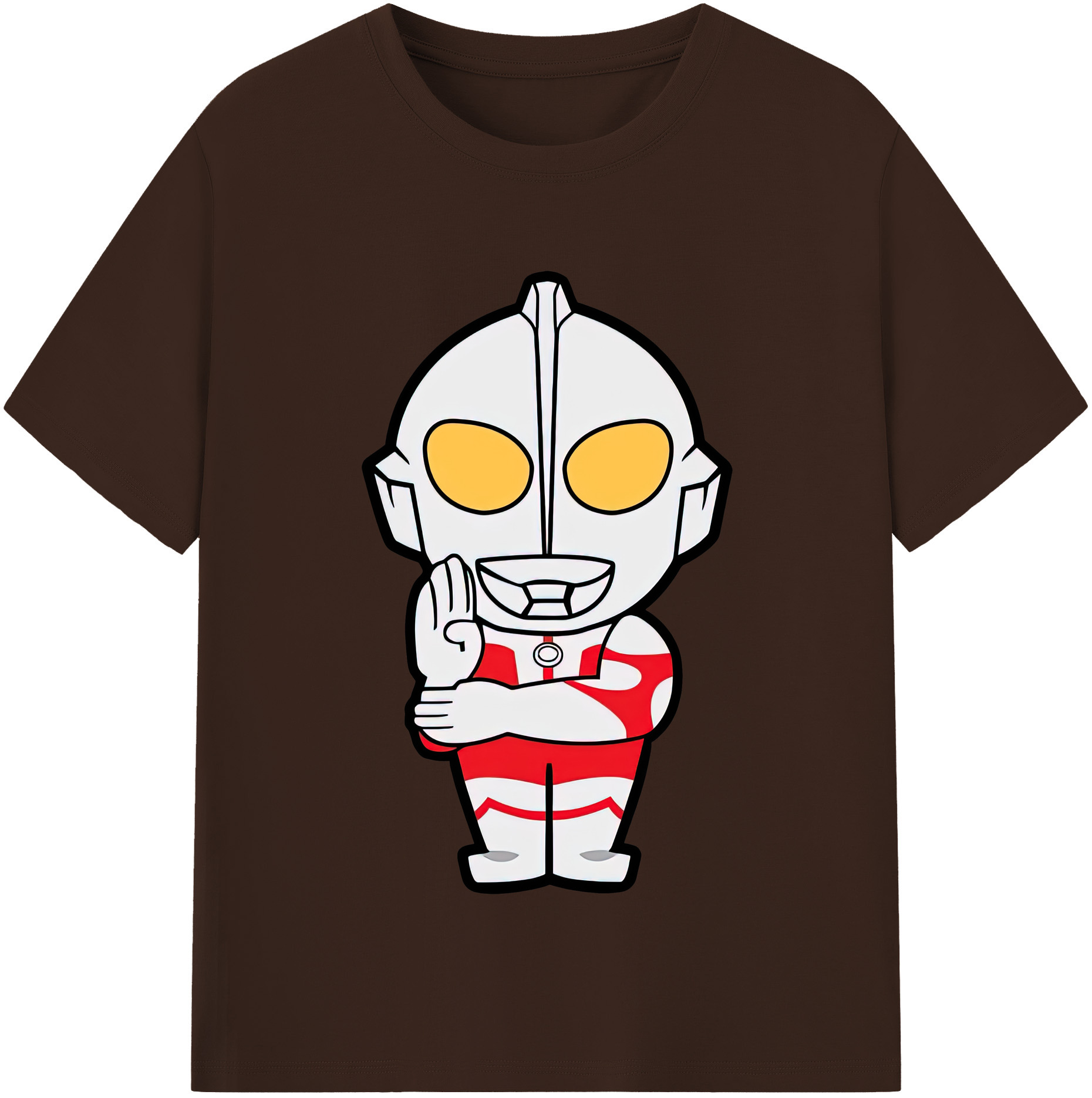（画像用） ウルトラマン Ultraman 綿100％半袖Tシャツ（フロントプリント）