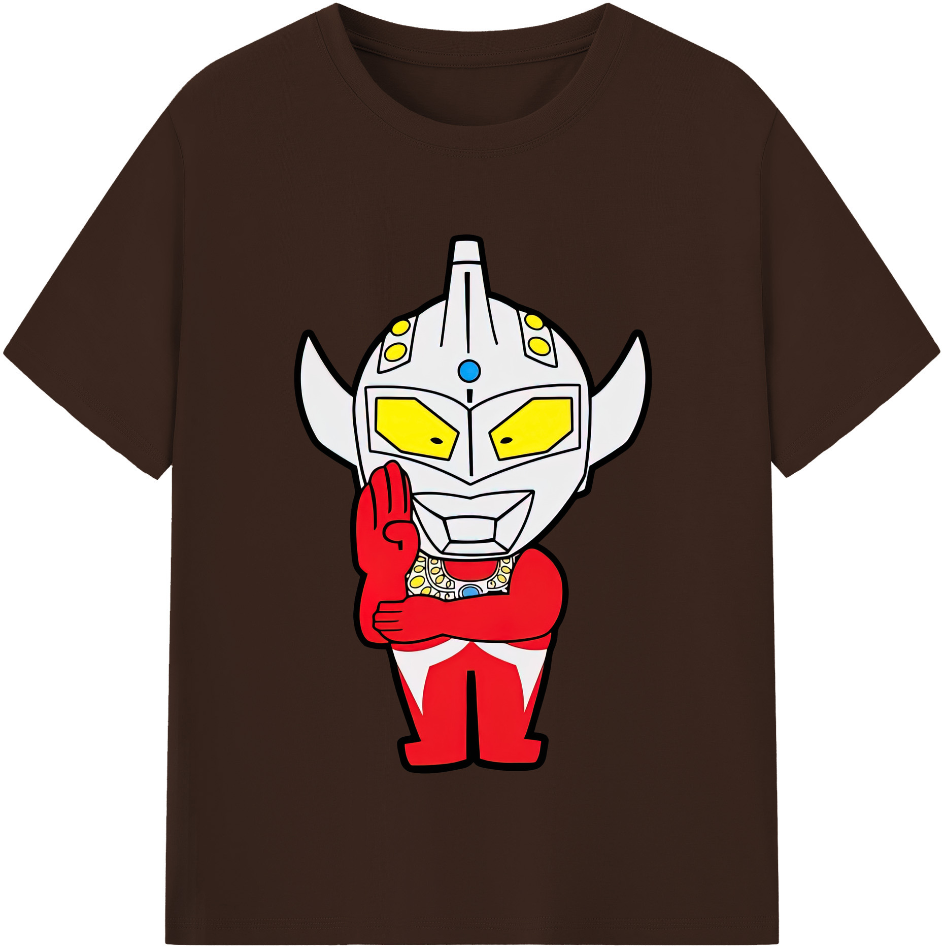 （画像用） ウルトラマン Ultraman 綿100％半袖Tシャツ（フロントプリント）