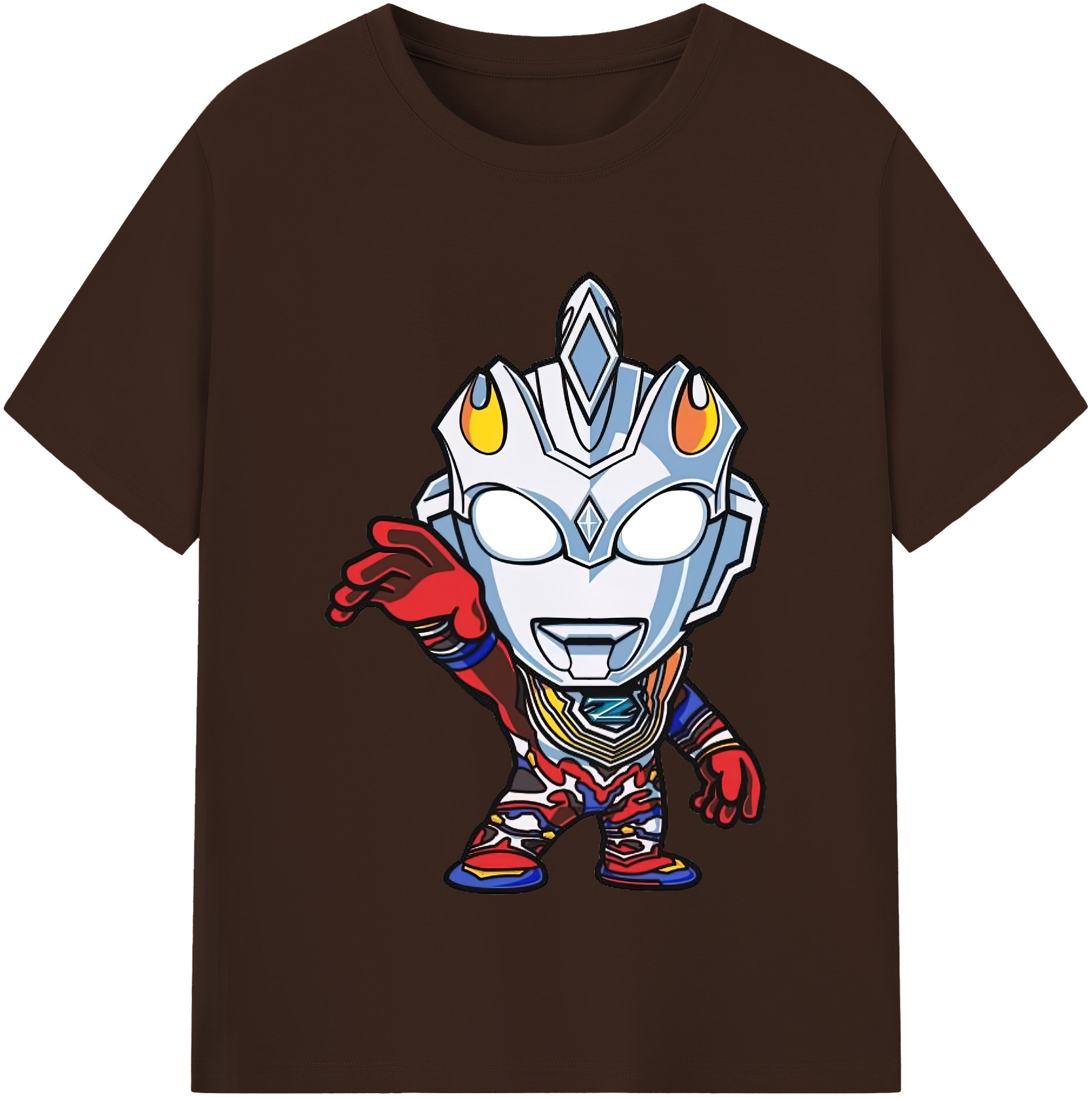 （画像用） ウルトラマン Ultraman 綿100％半袖Tシャツ（フロントプリント）