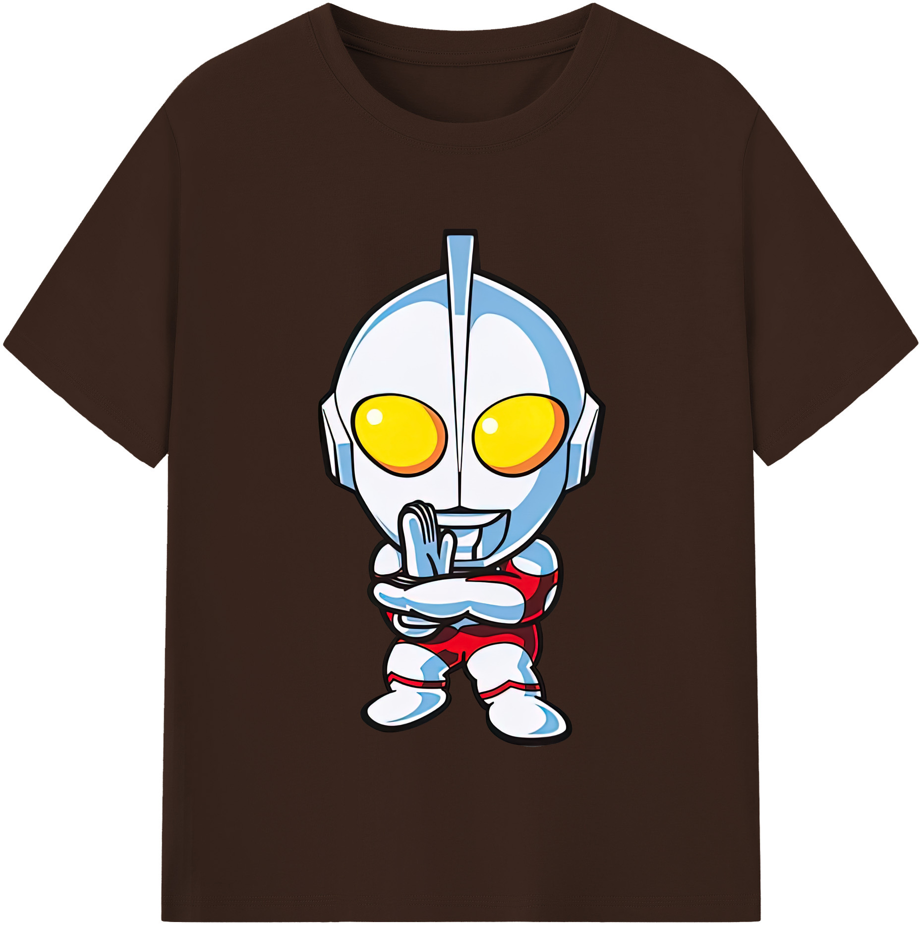 （画像用） ウルトラマン Ultraman 綿100％半袖Tシャツ（フロントプリント）