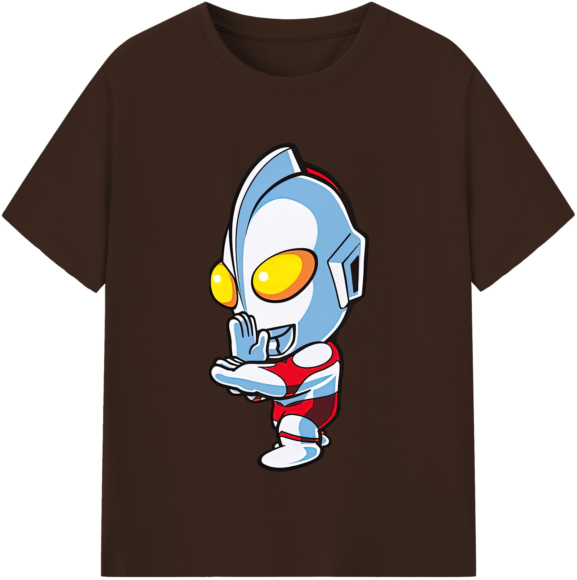 （画像用） ウルトラマン Ultraman 綿100％半袖Tシャツ（フロントプリント）