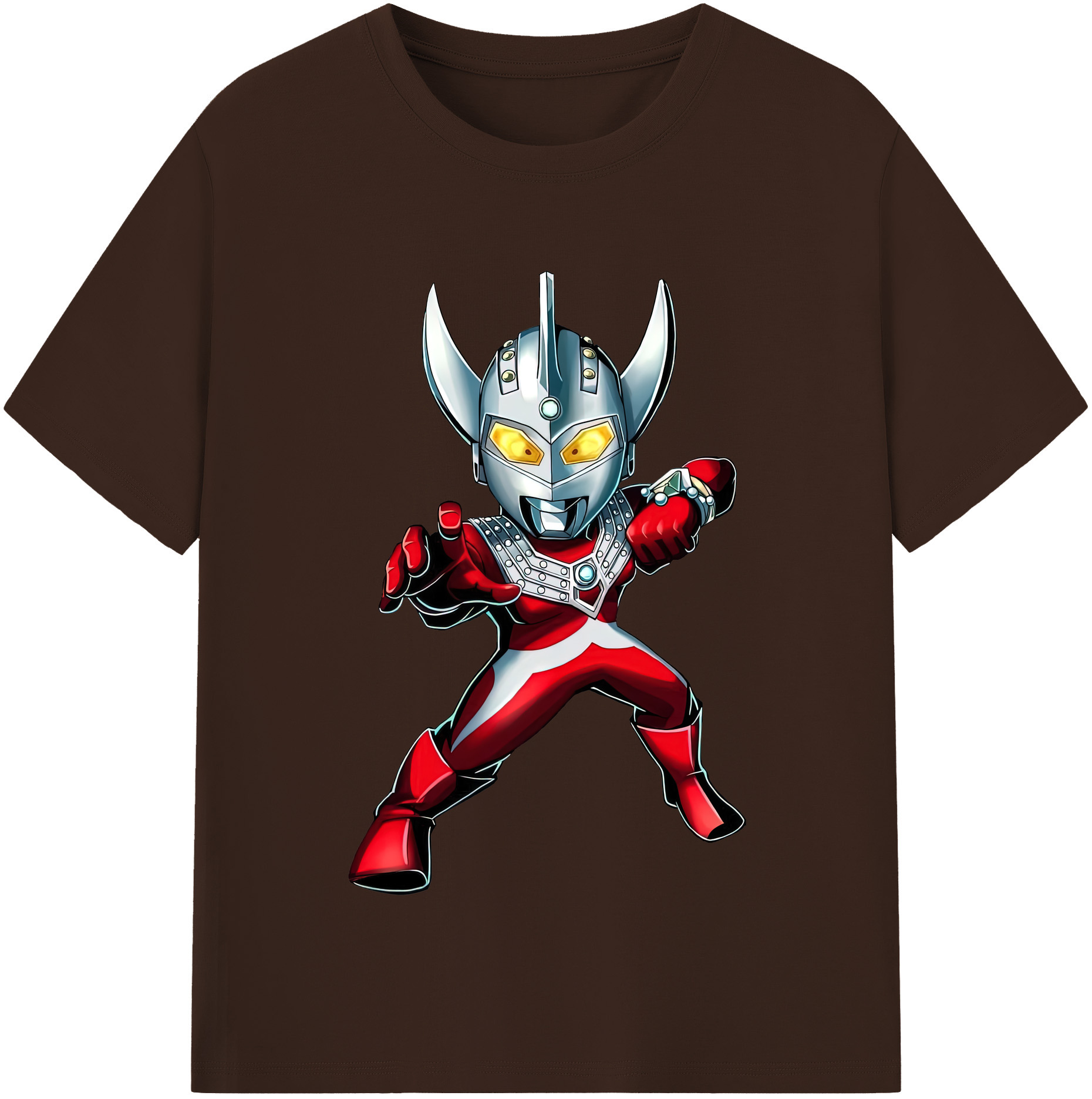 （画像用） ウルトラマン Ultraman 綿100％半袖Tシャツ（フロントプリント）