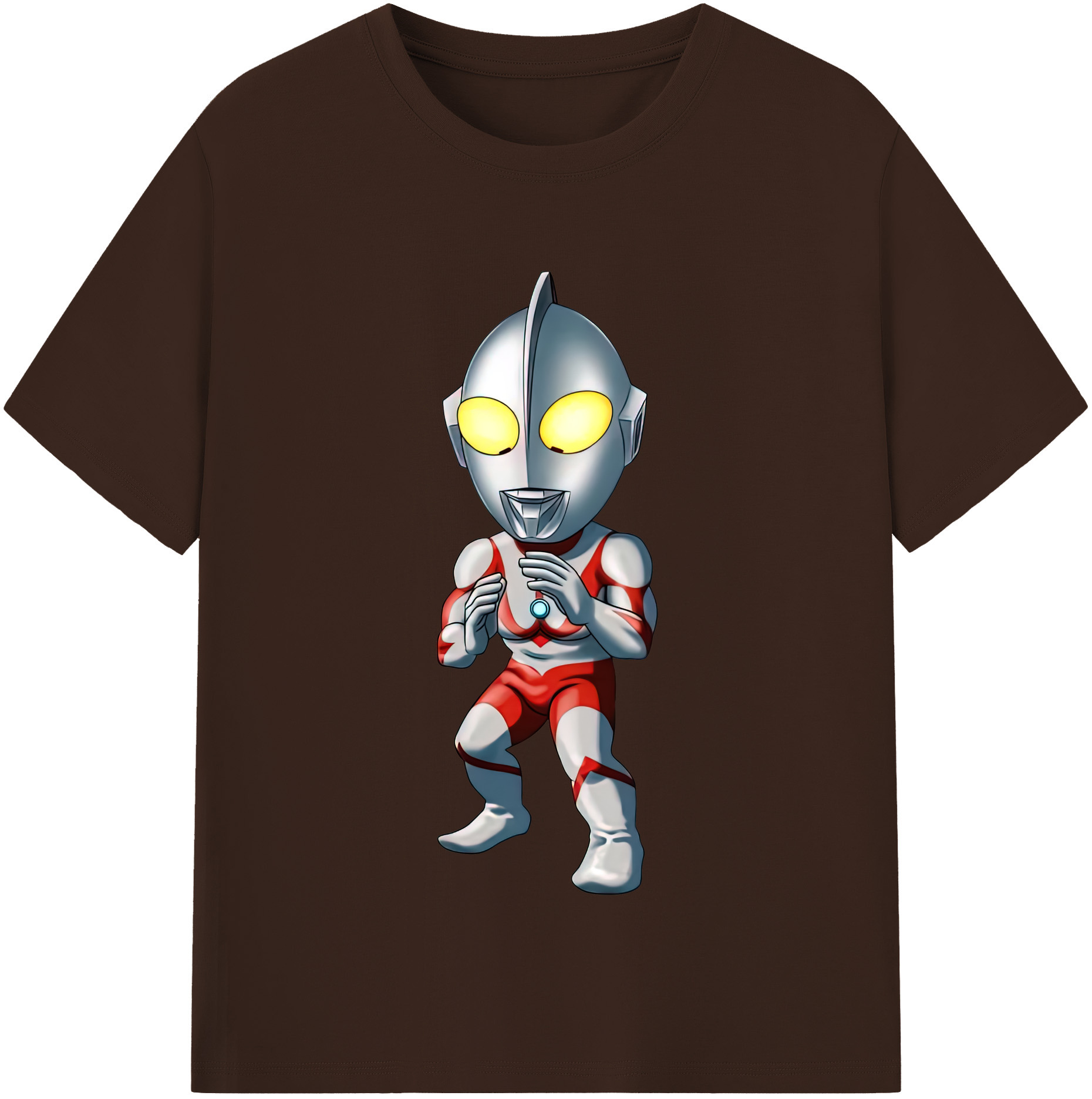 （画像用） ウルトラマン Ultraman 綿100％半袖Tシャツ（フロントプリント）
