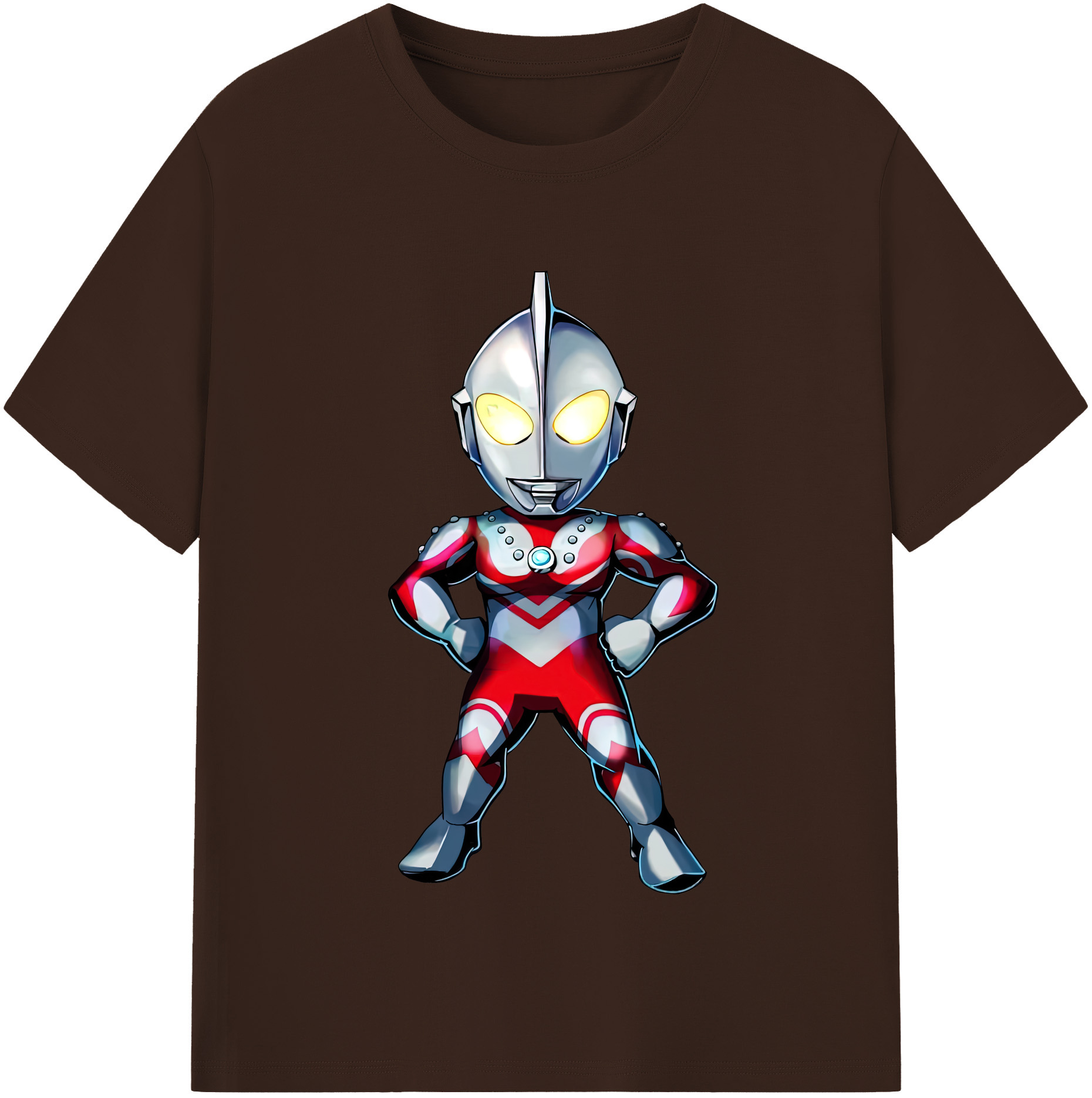 （画像用） ウルトラマン Ultraman 綿100％半袖Tシャツ（フロントプリント）