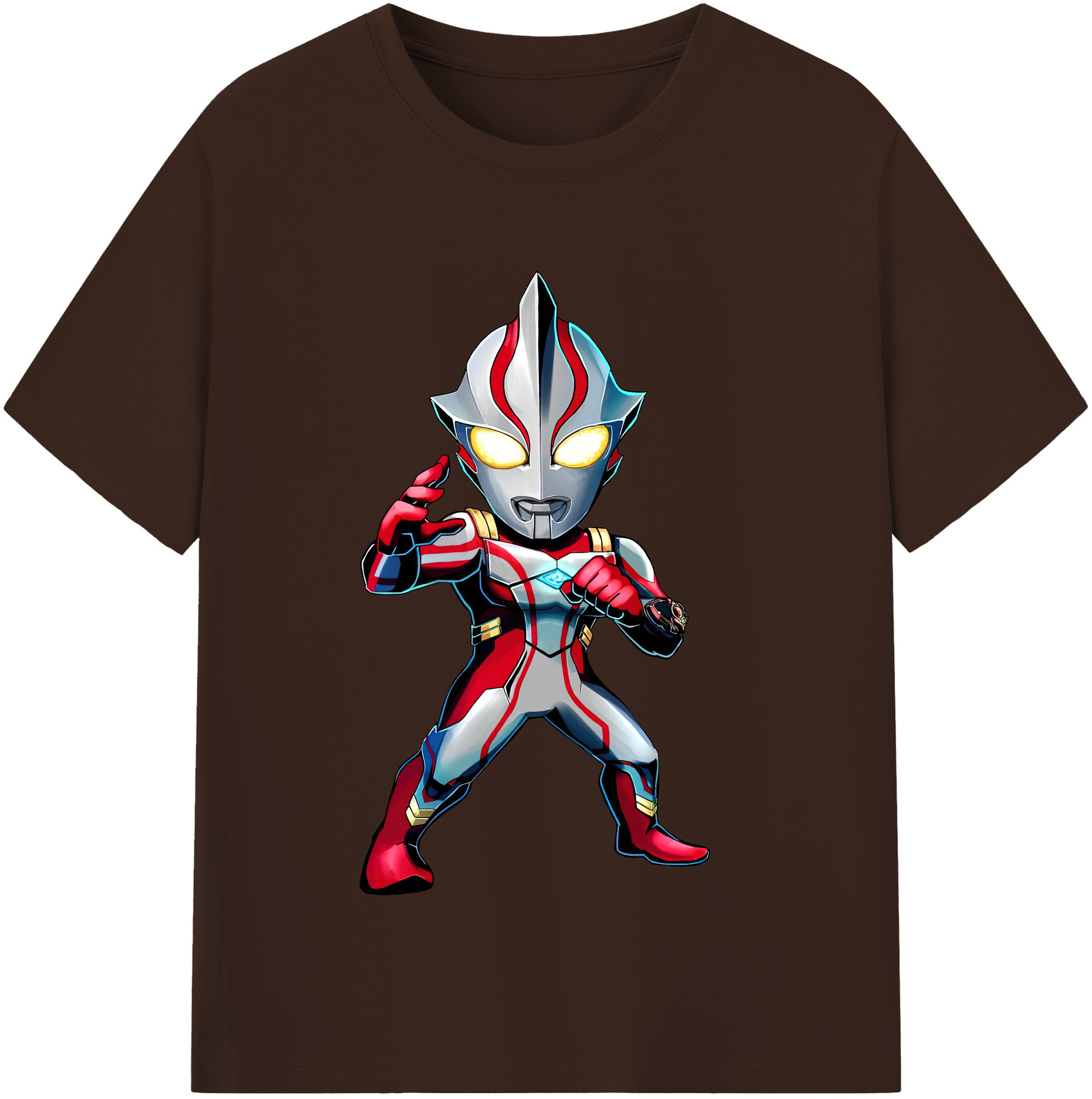 （画像用） ウルトラマン Ultraman 綿100％半袖Tシャツ（フロントプリント）