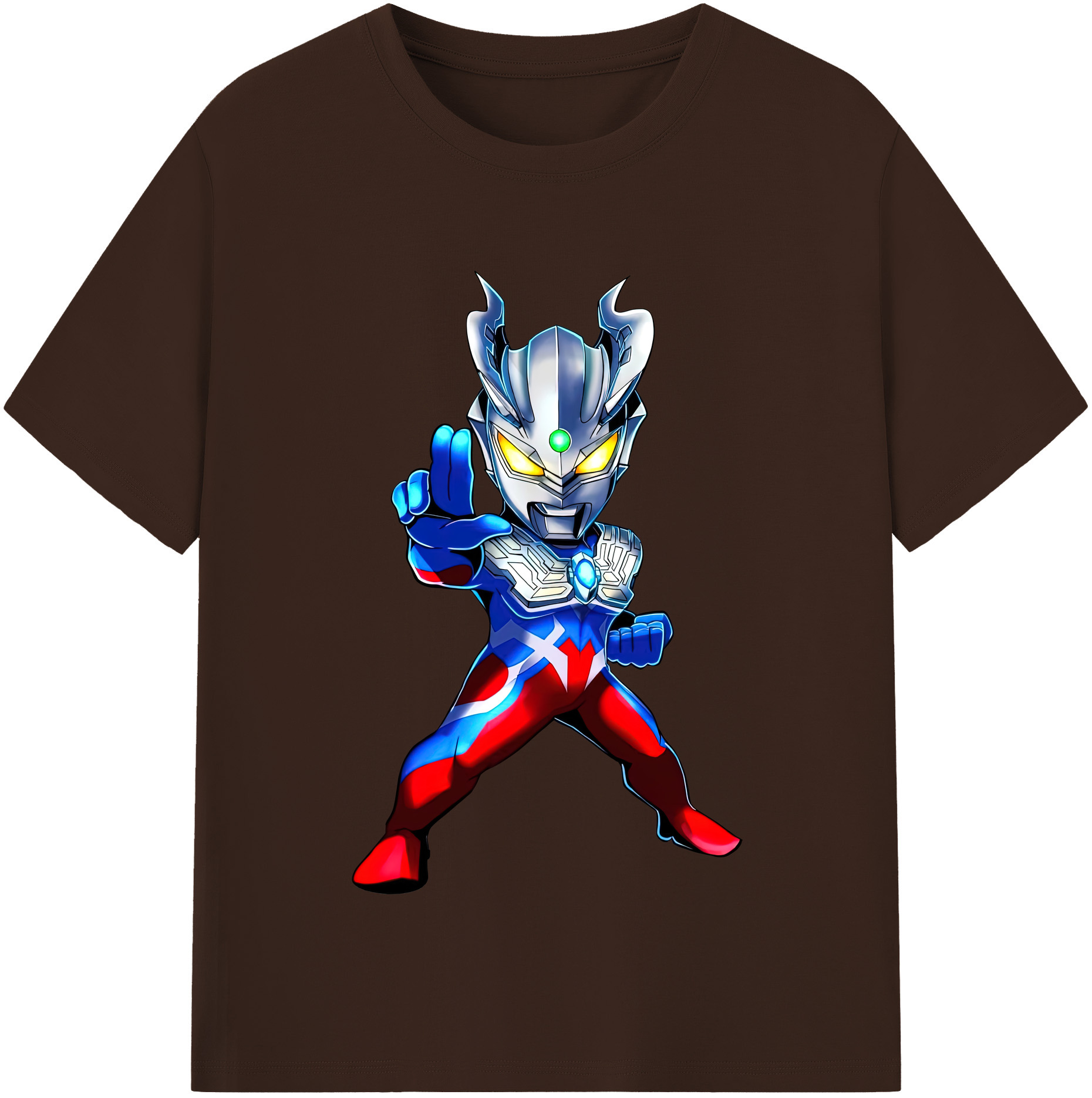 （画像用） ウルトラマン Ultraman 綿100％半袖Tシャツ（フロントプリント）