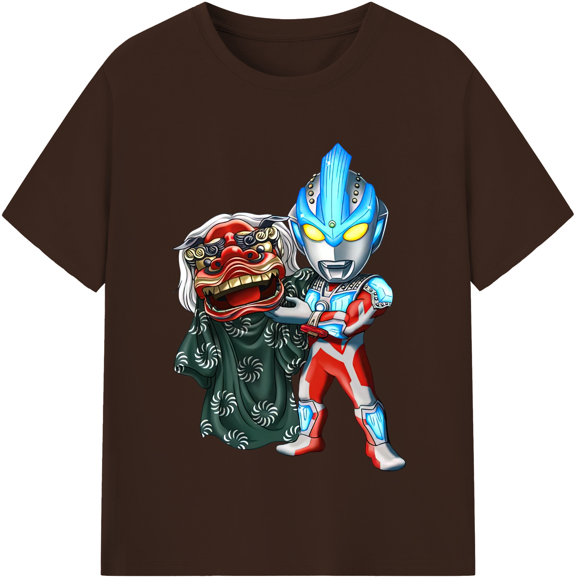 （画像用） ウルトラマン Ultraman 綿100％半袖Tシャツ（フロントプリント）