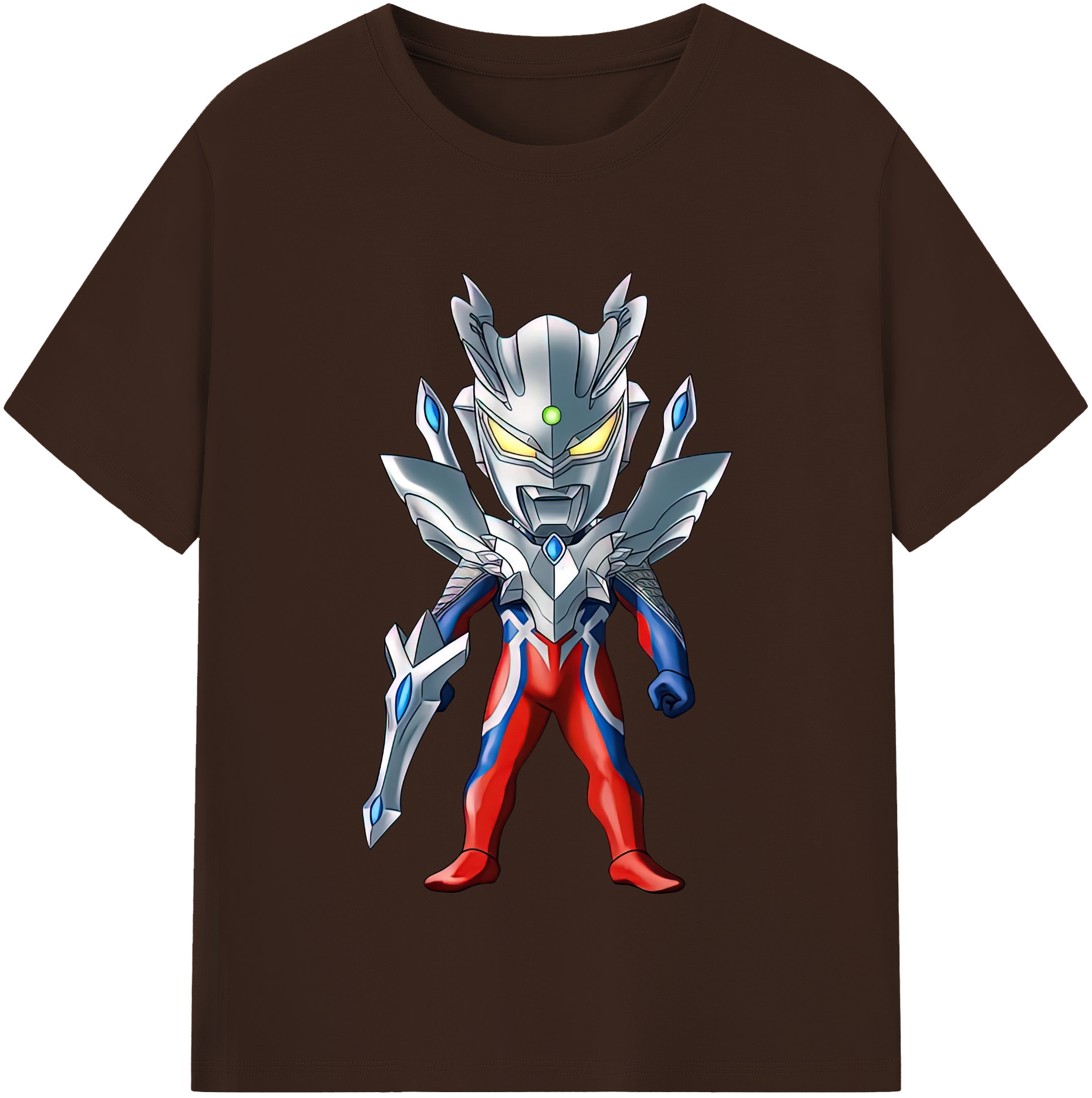 （画像用） ウルトラマン Ultraman 綿100％半袖Tシャツ（フロントプリント）