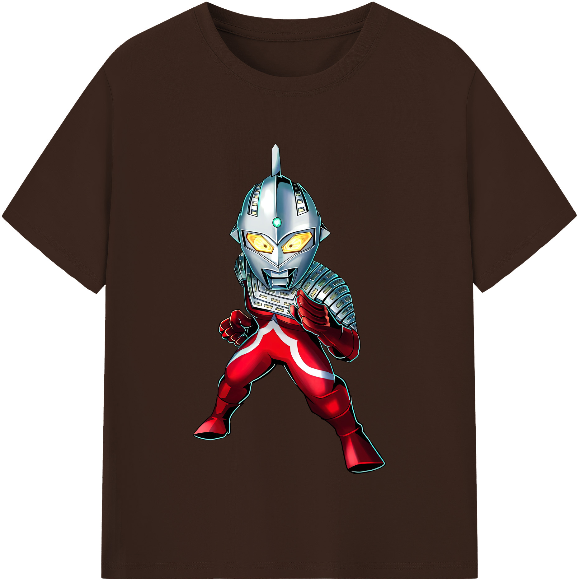 （画像用） ウルトラマン Ultraman 綿100％半袖Tシャツ（フロントプリント）