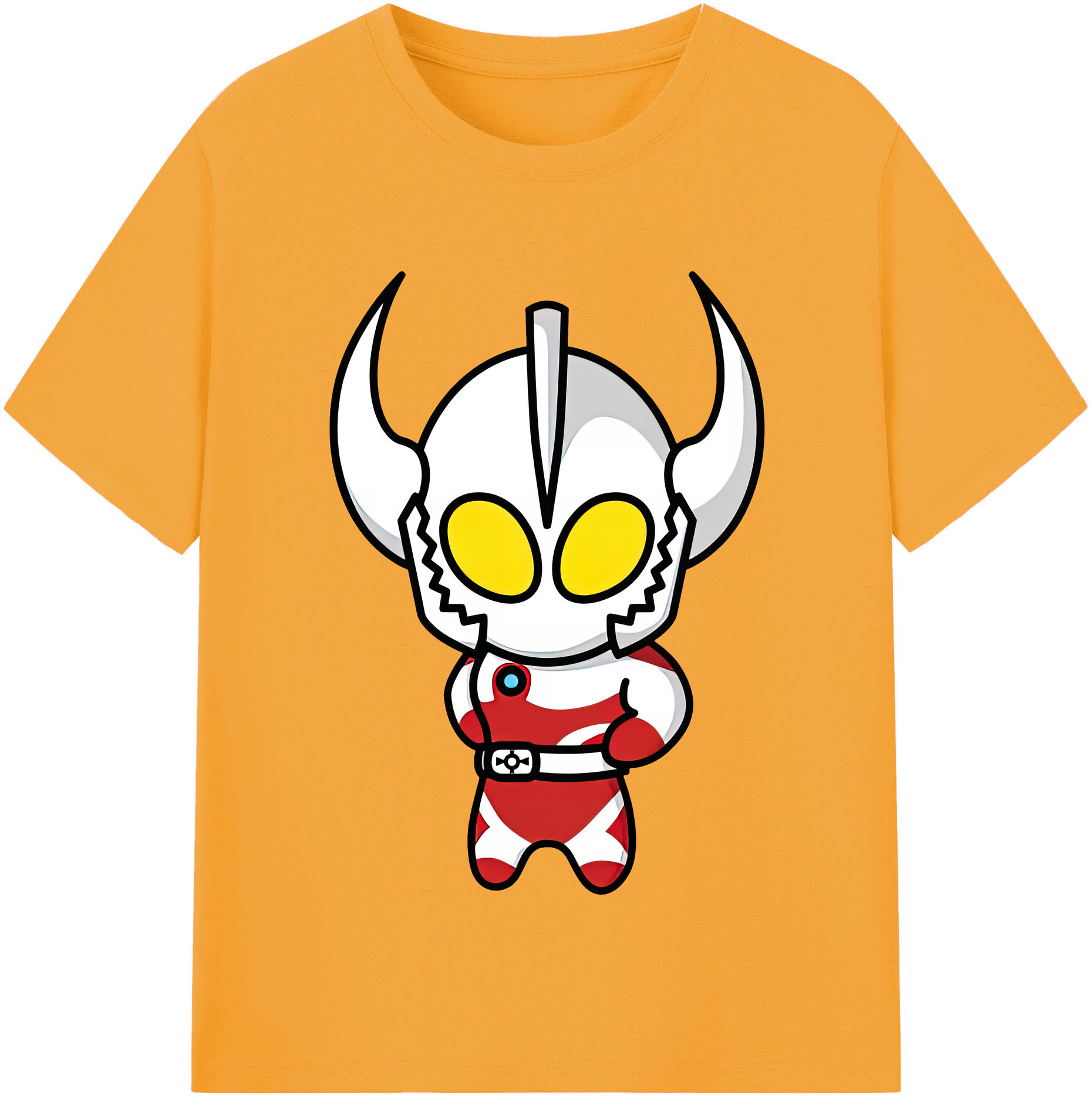 （画像用） ウルトラマン Ultraman 綿100％半袖Tシャツ（フロントプリント）