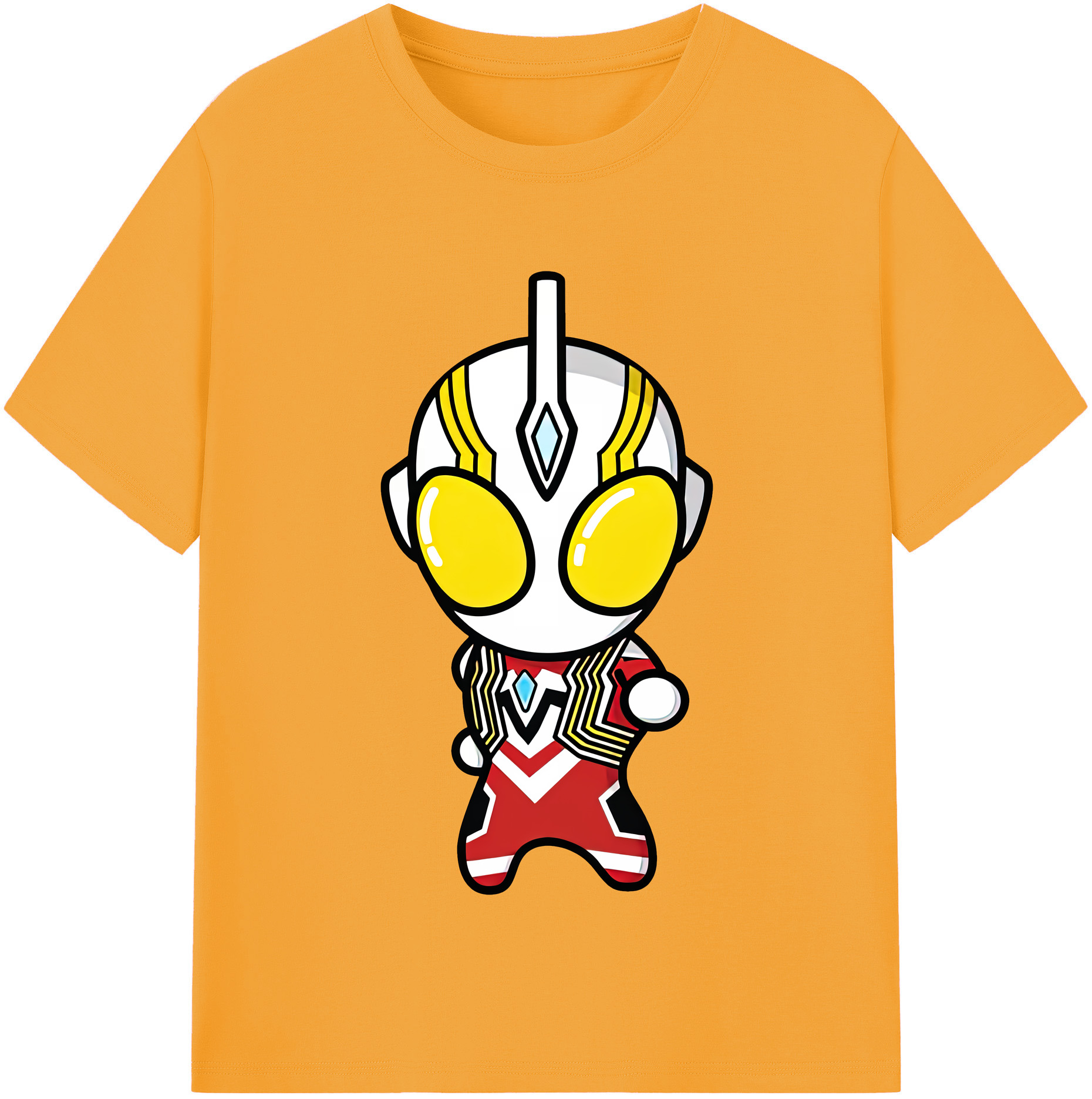 （画像用） ウルトラマン Ultraman 綿100％半袖Tシャツ（フロントプリント）