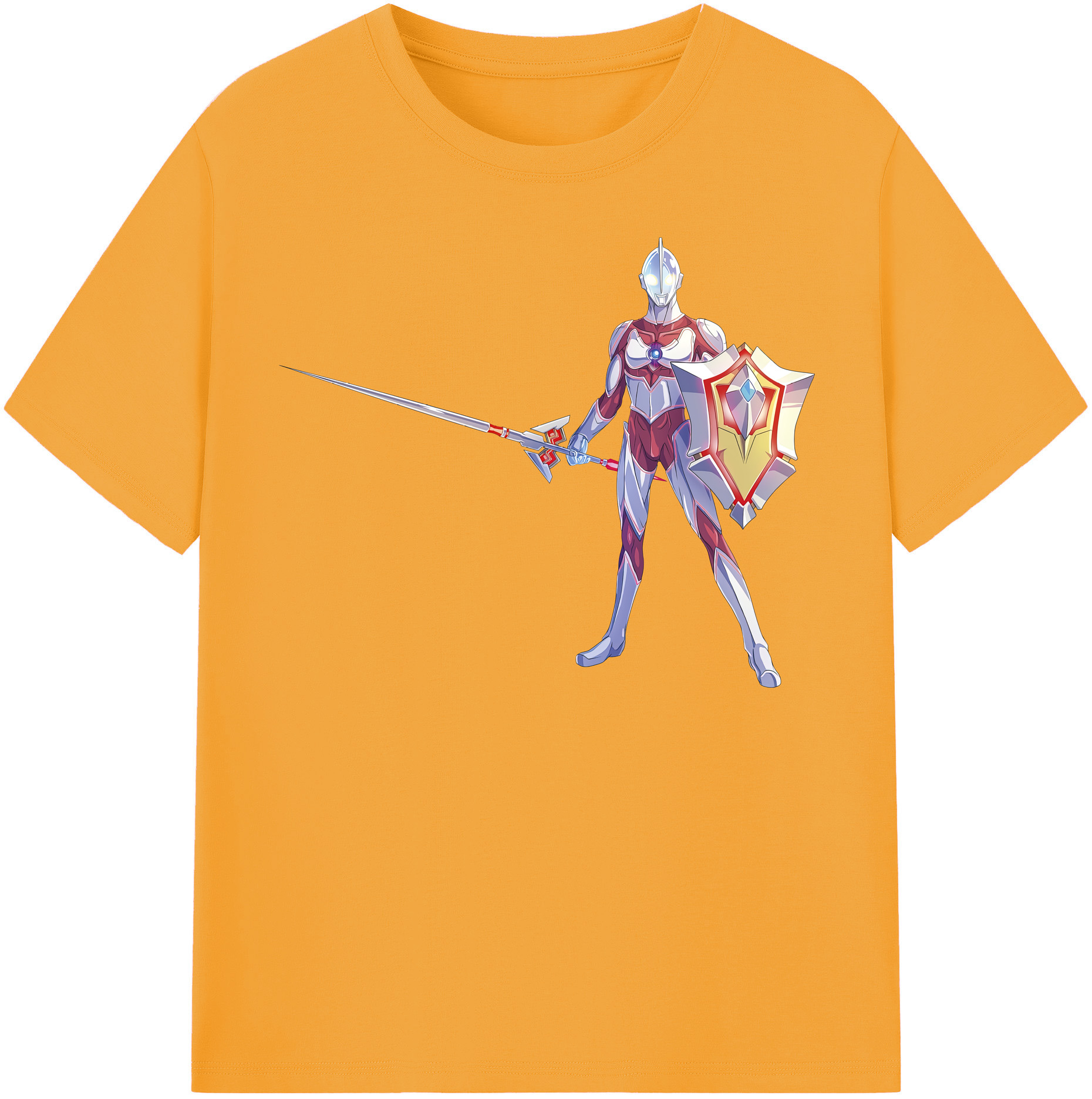 （画像用） ウルトラマン Ultraman 綿100％半袖Tシャツ（フロントプリント）