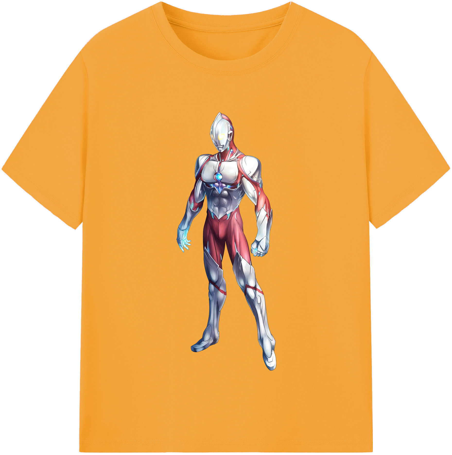 （画像用） ウルトラマン Ultraman 綿100％半袖Tシャツ（フロントプリント）