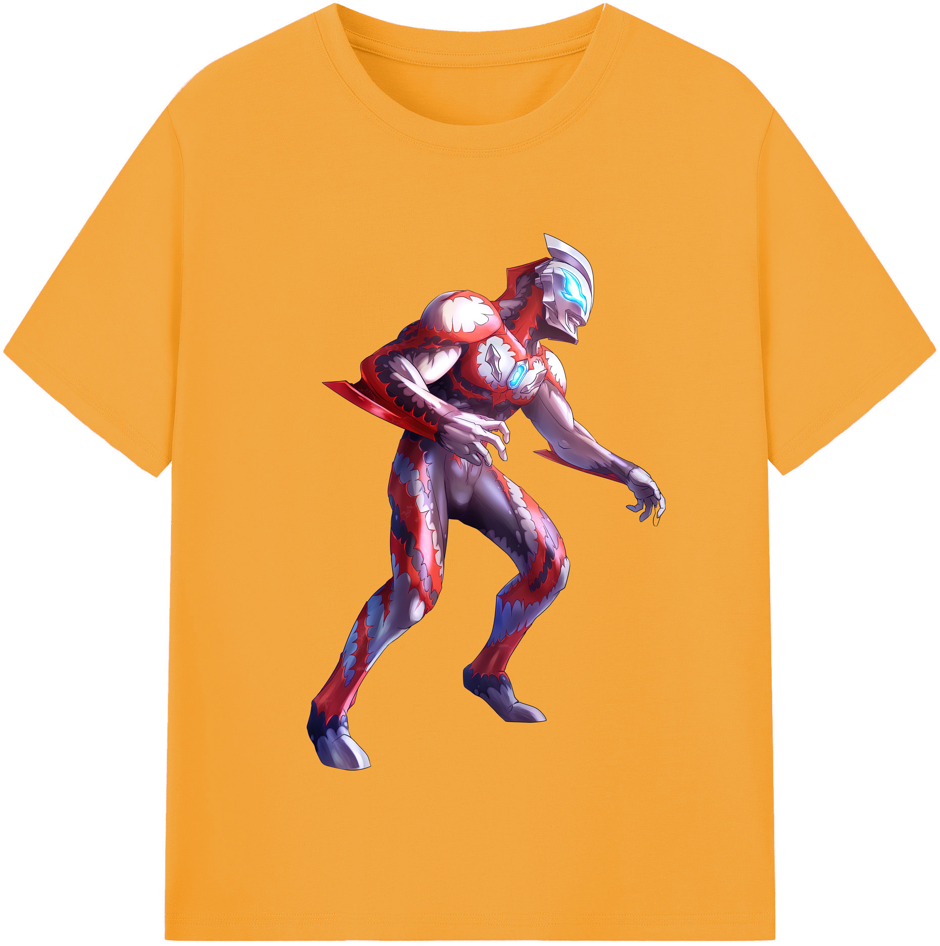 （画像用） ウルトラマン Ultraman 綿100％半袖Tシャツ（フロントプリント）