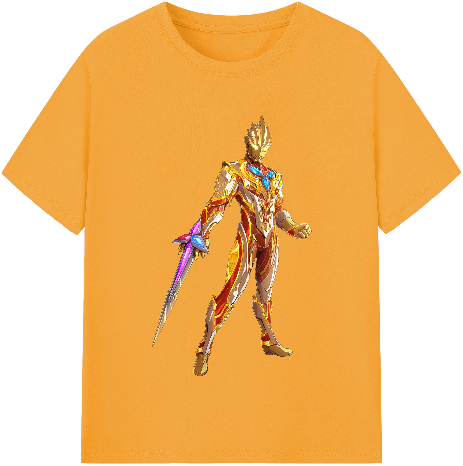 （画像用） ウルトラマン Ultraman 綿100％半袖Tシャツ（フロントプリント）