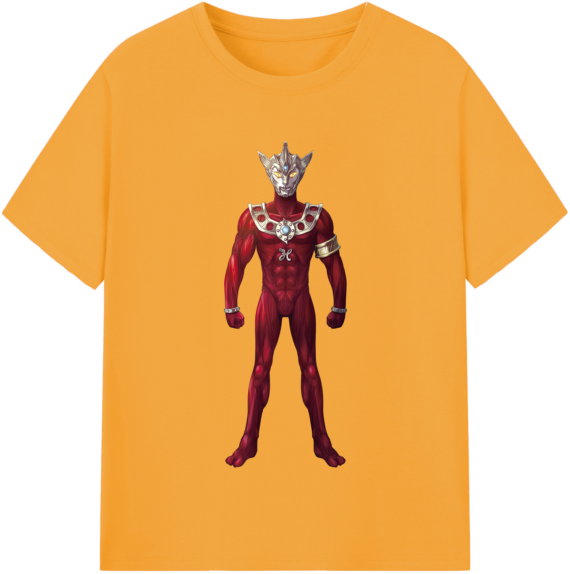 （画像用） ウルトラマン Ultraman 綿100％半袖Tシャツ（フロントプリント）