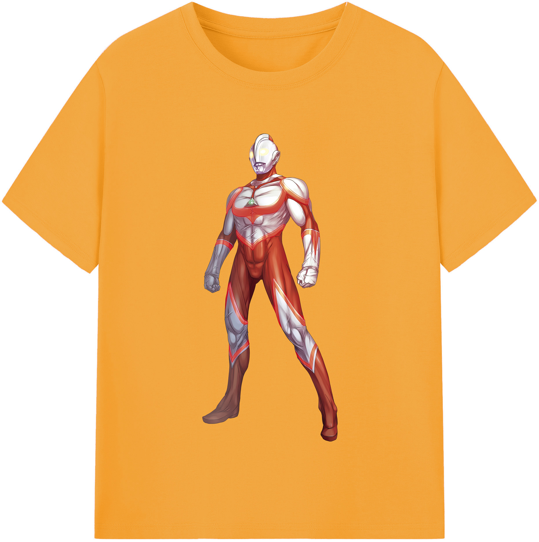 （画像用） ウルトラマン Ultraman 綿100％半袖Tシャツ（フロントプリント）