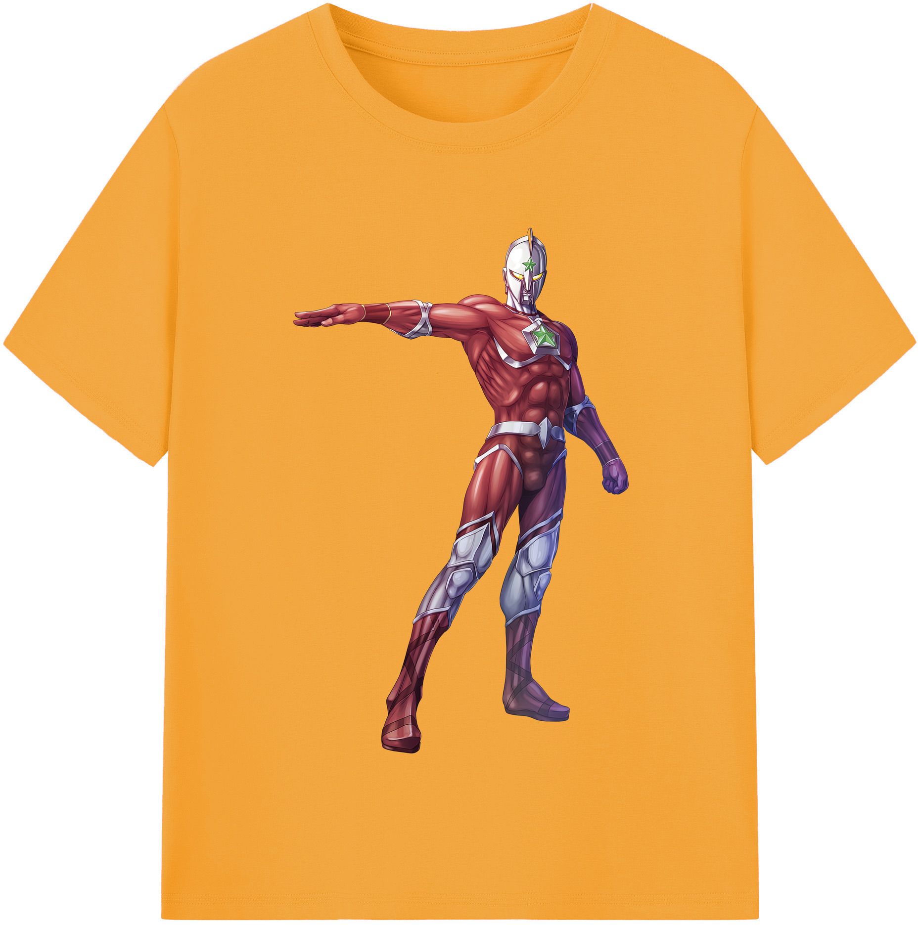 （画像用） ウルトラマン Ultraman 綿100％半袖Tシャツ（フロントプリント）