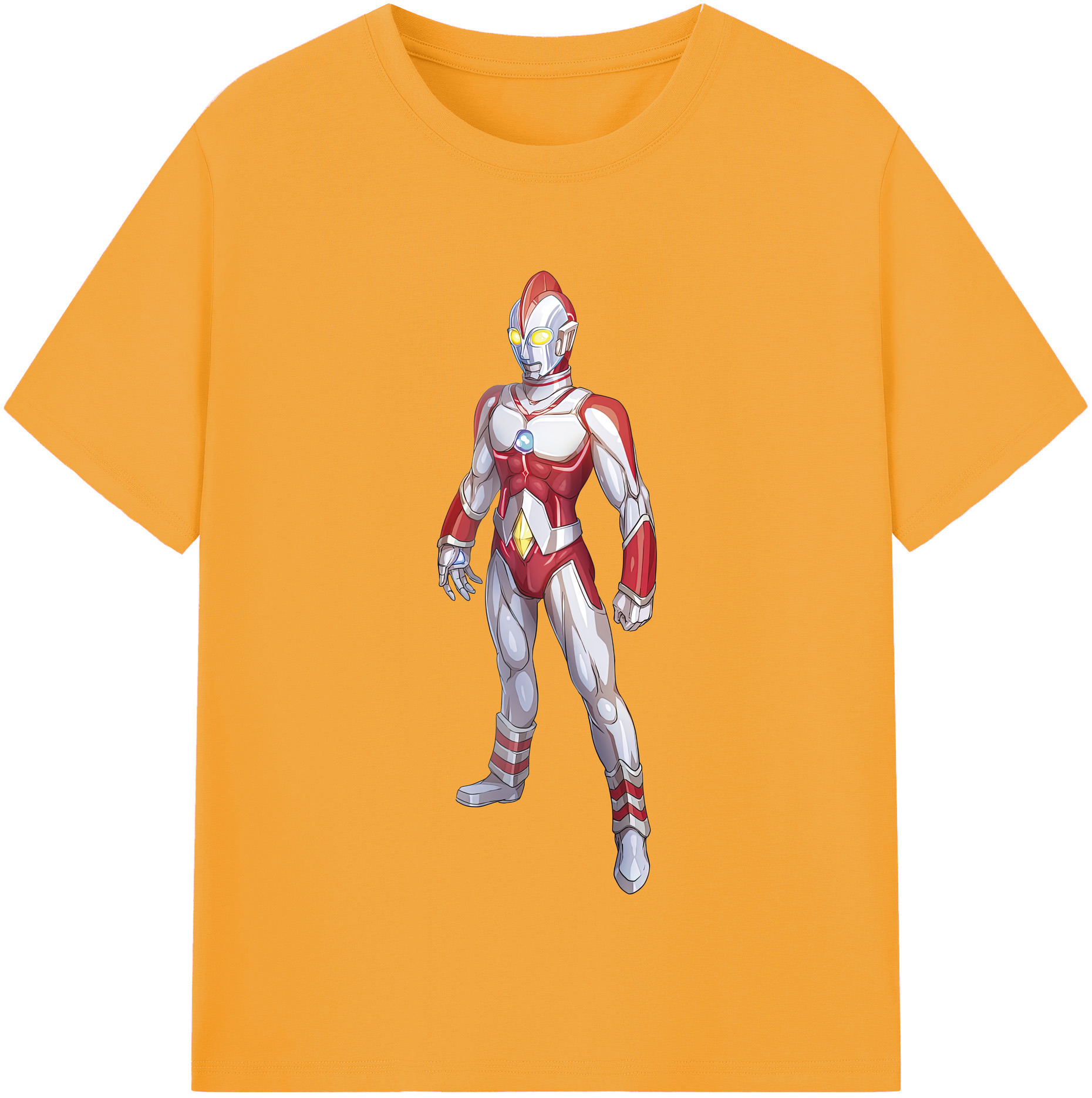 （画像用） ウルトラマン Ultraman 綿100％半袖Tシャツ（フロントプリント）