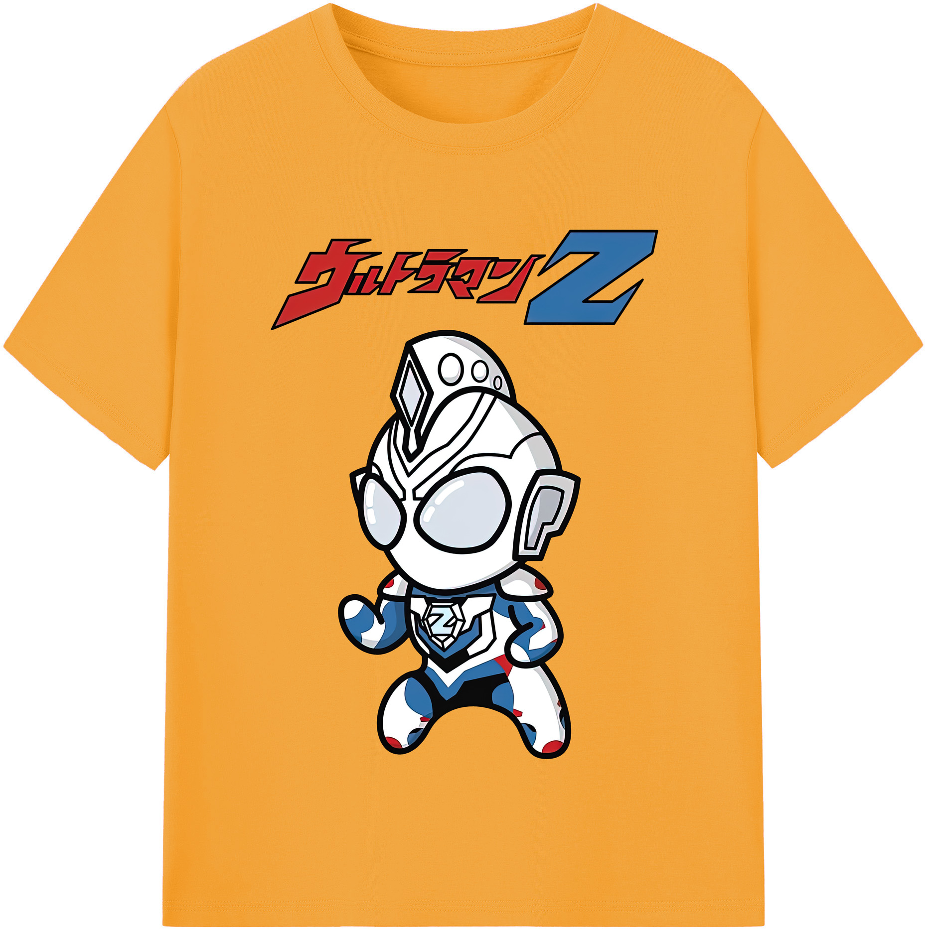 （画像用） ウルトラマン Ultraman 綿100％半袖Tシャツ（フロントプリント）