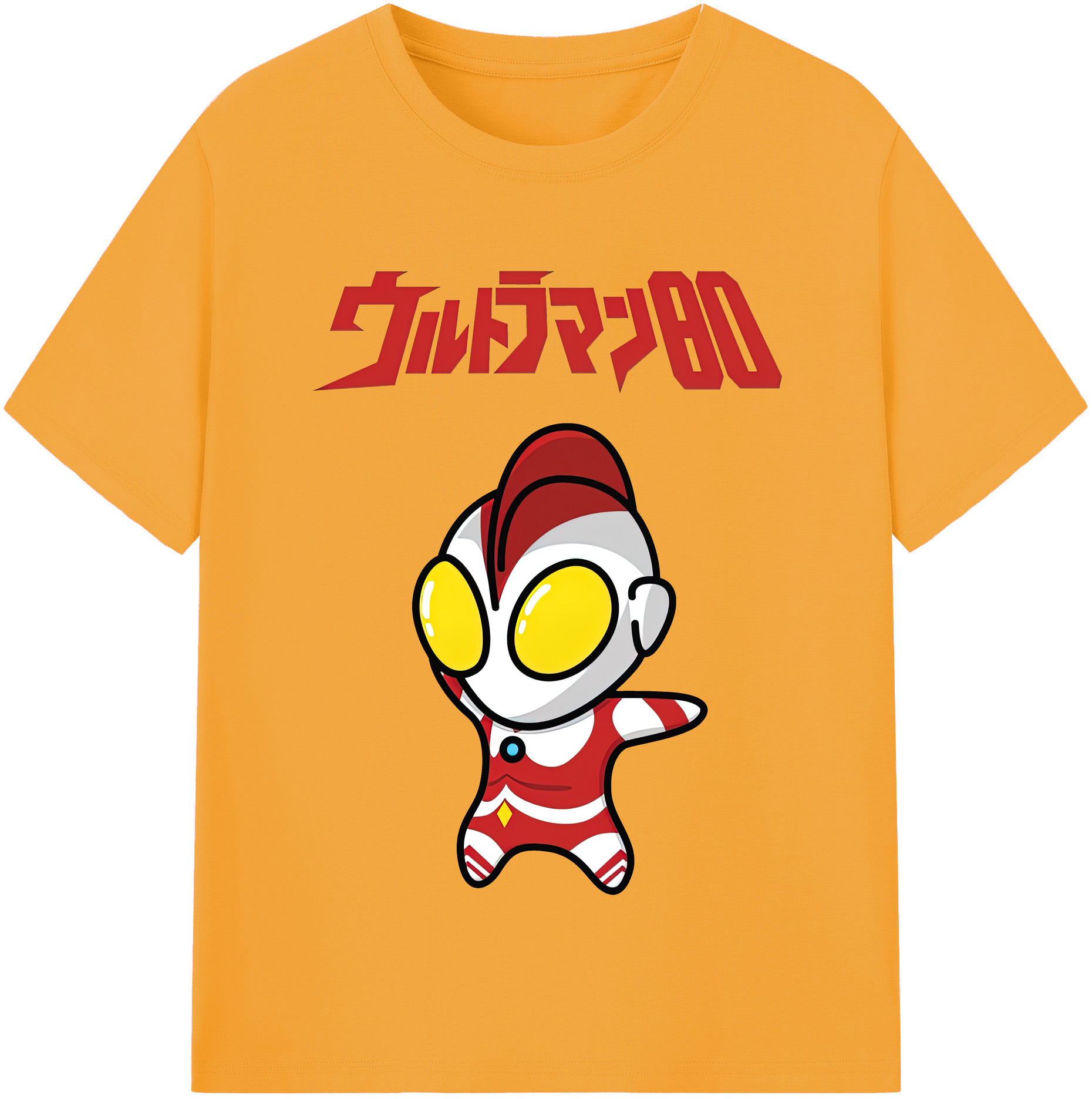 （画像用） ウルトラマン Ultraman 綿100％半袖Tシャツ（フロントプリント）