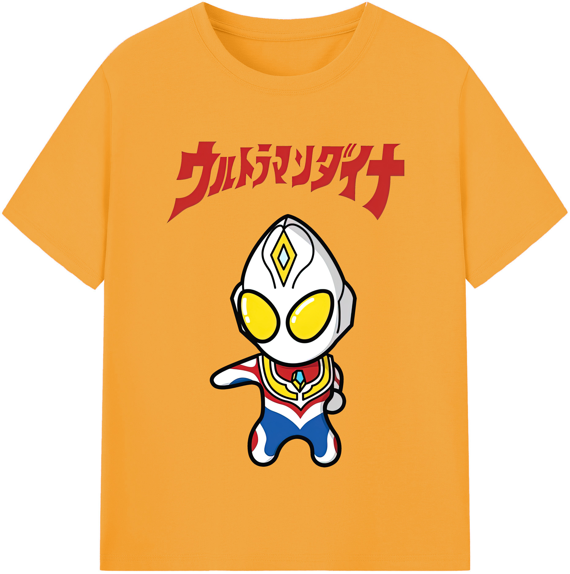 （画像用） ウルトラマン Ultraman 綿100％半袖Tシャツ（フロントプリント）
