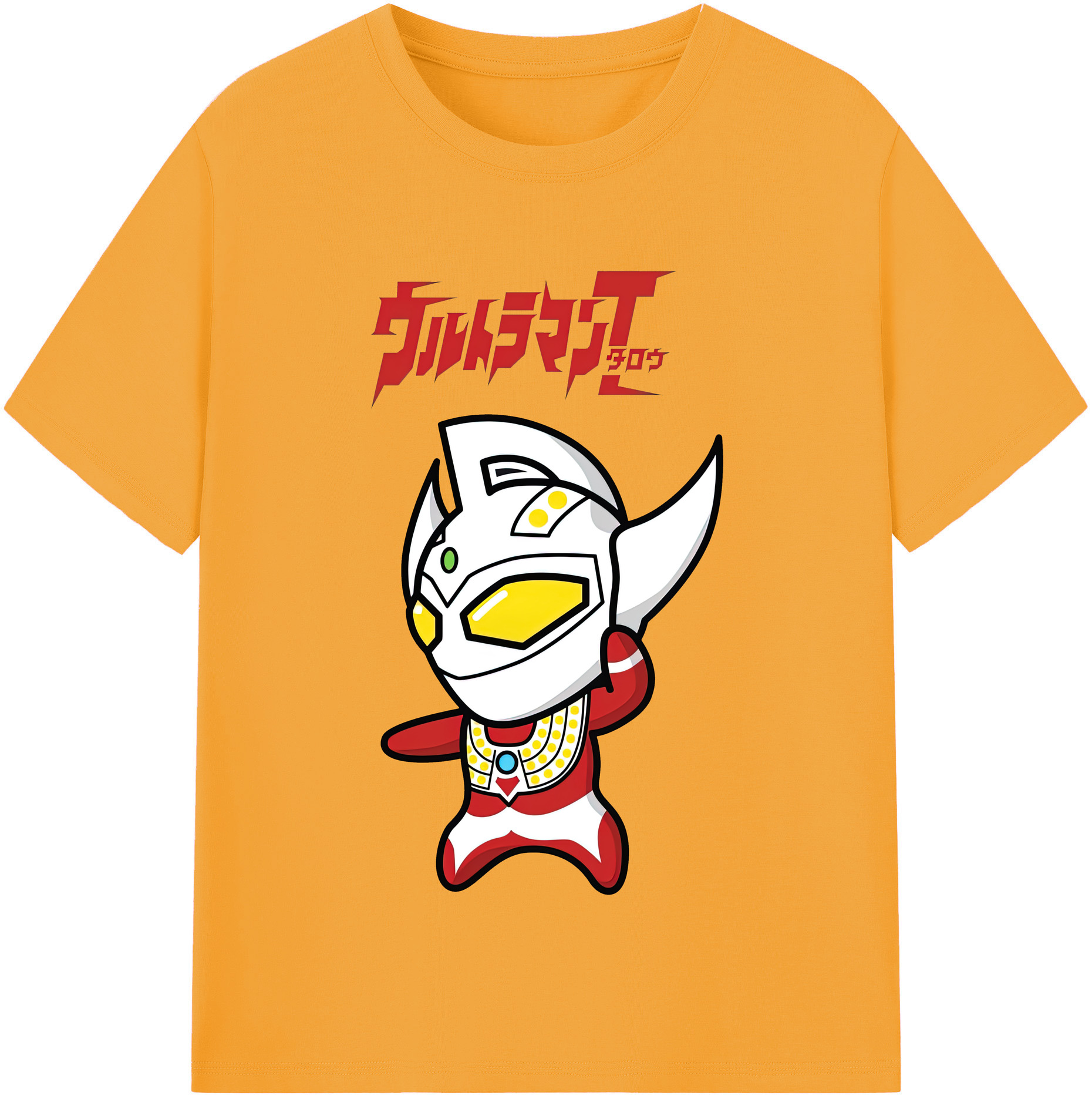 （画像用） ウルトラマン Ultraman 綿100％半袖Tシャツ（フロントプリント）