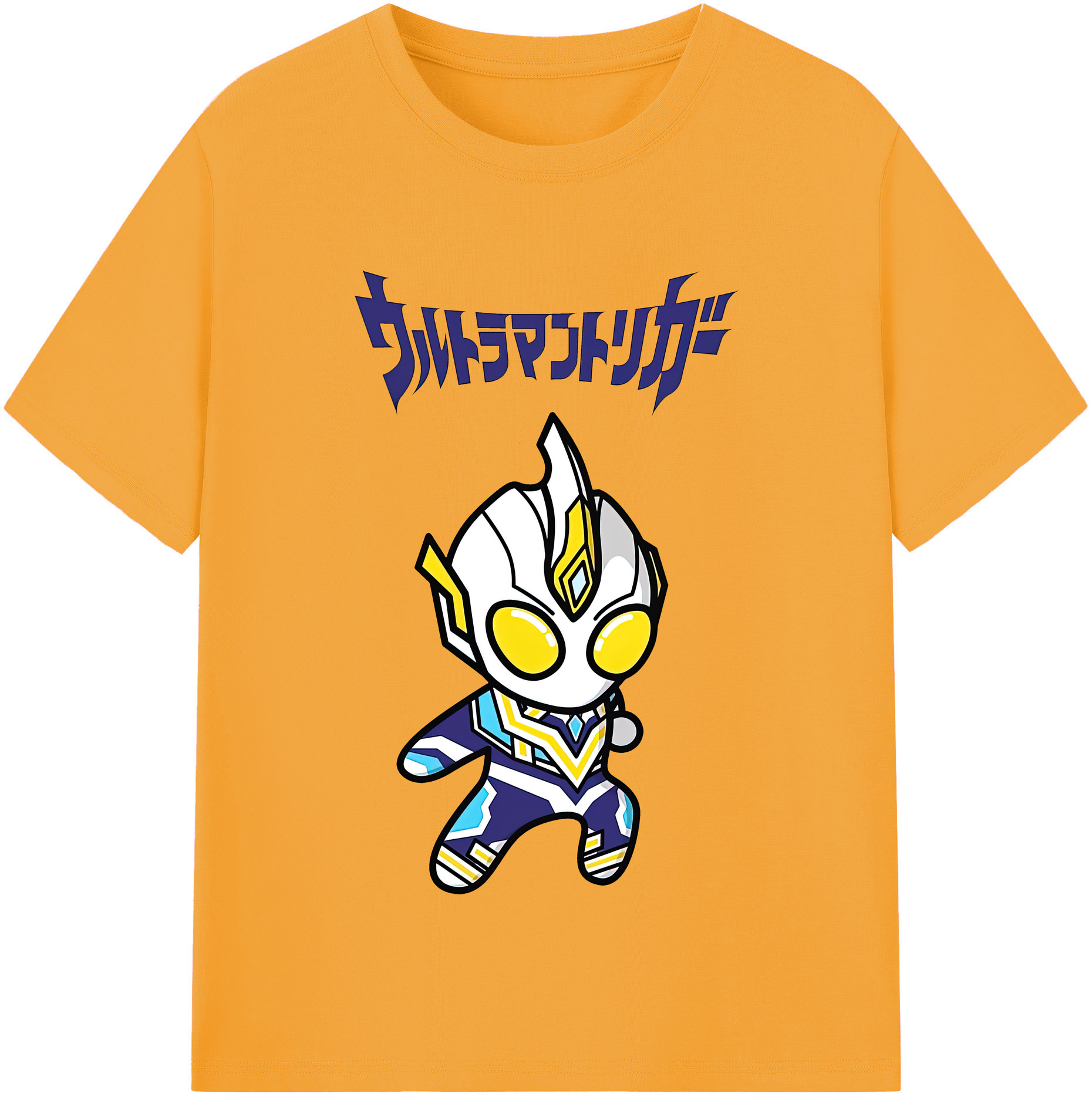 （画像用） ウルトラマン Ultraman 綿100％半袖Tシャツ（フロントプリント）