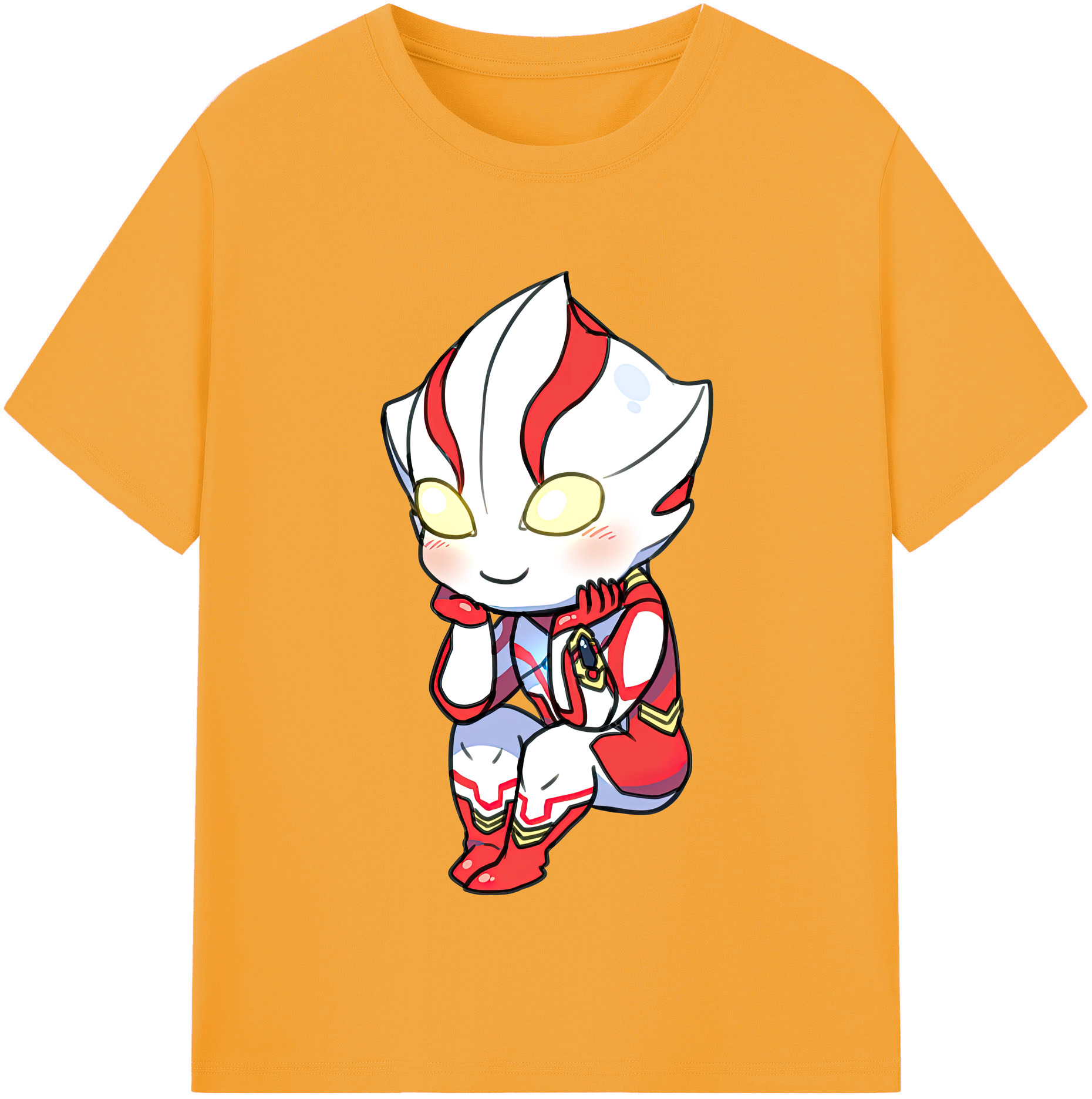（画像用） ウルトラマン Ultraman 綿100％半袖Tシャツ（フロントプリント）