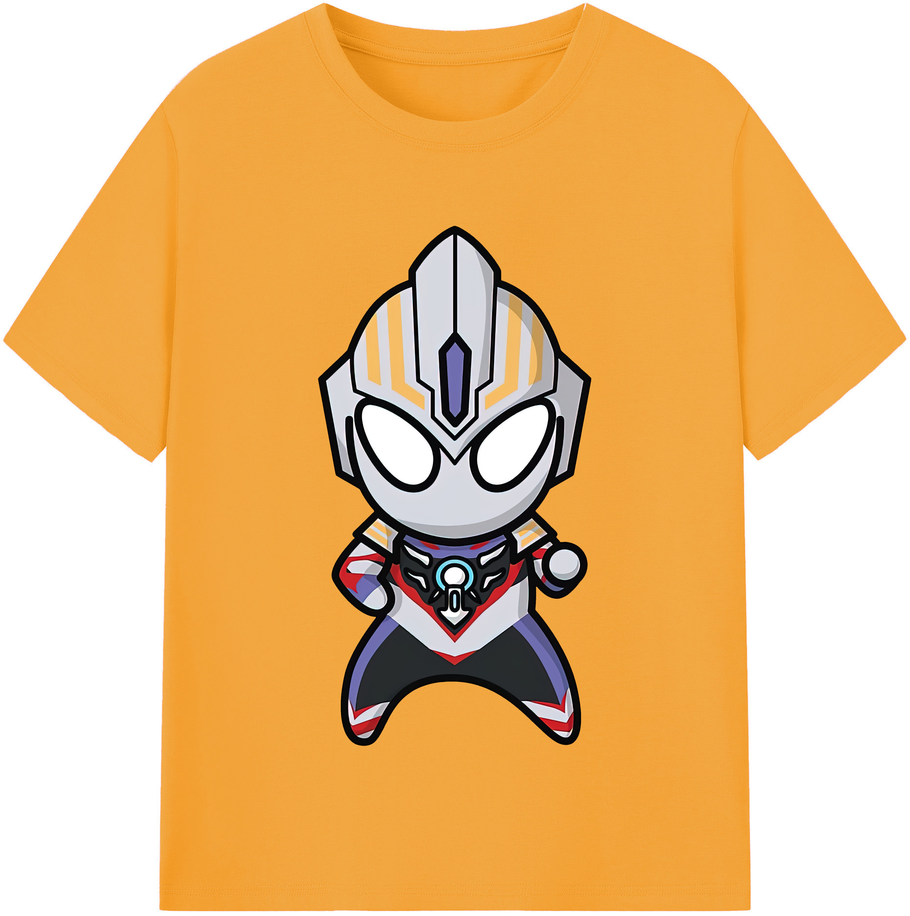 （画像用） ウルトラマン Ultraman 綿100％半袖Tシャツ（フロントプリント）