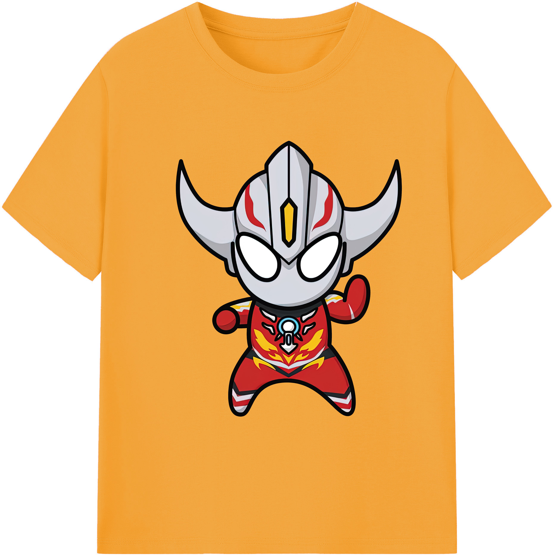（画像用） ウルトラマン Ultraman 綿100％半袖Tシャツ（フロントプリント）
