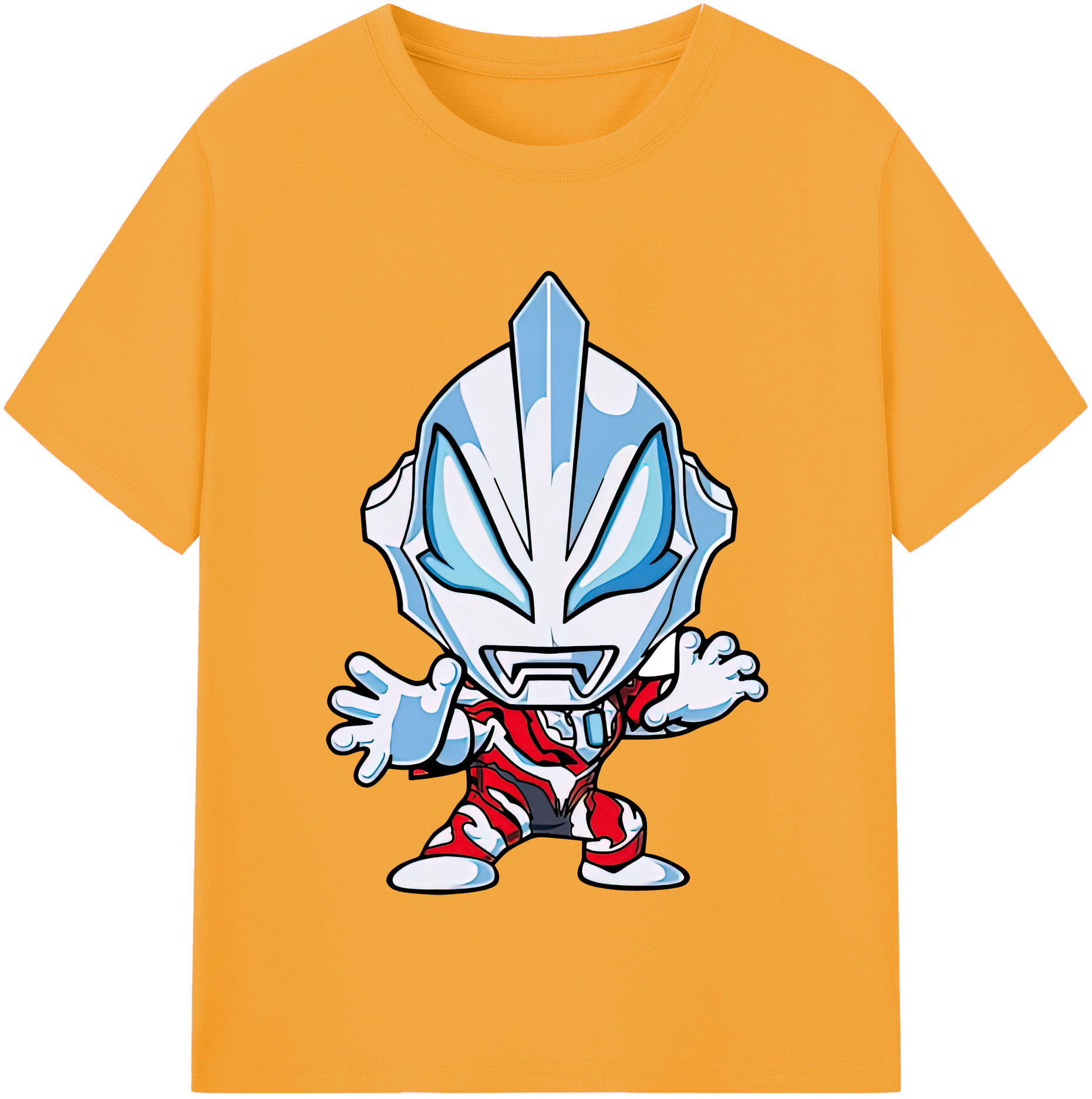 （画像用） ウルトラマン Ultraman 綿100％半袖Tシャツ（フロントプリント）