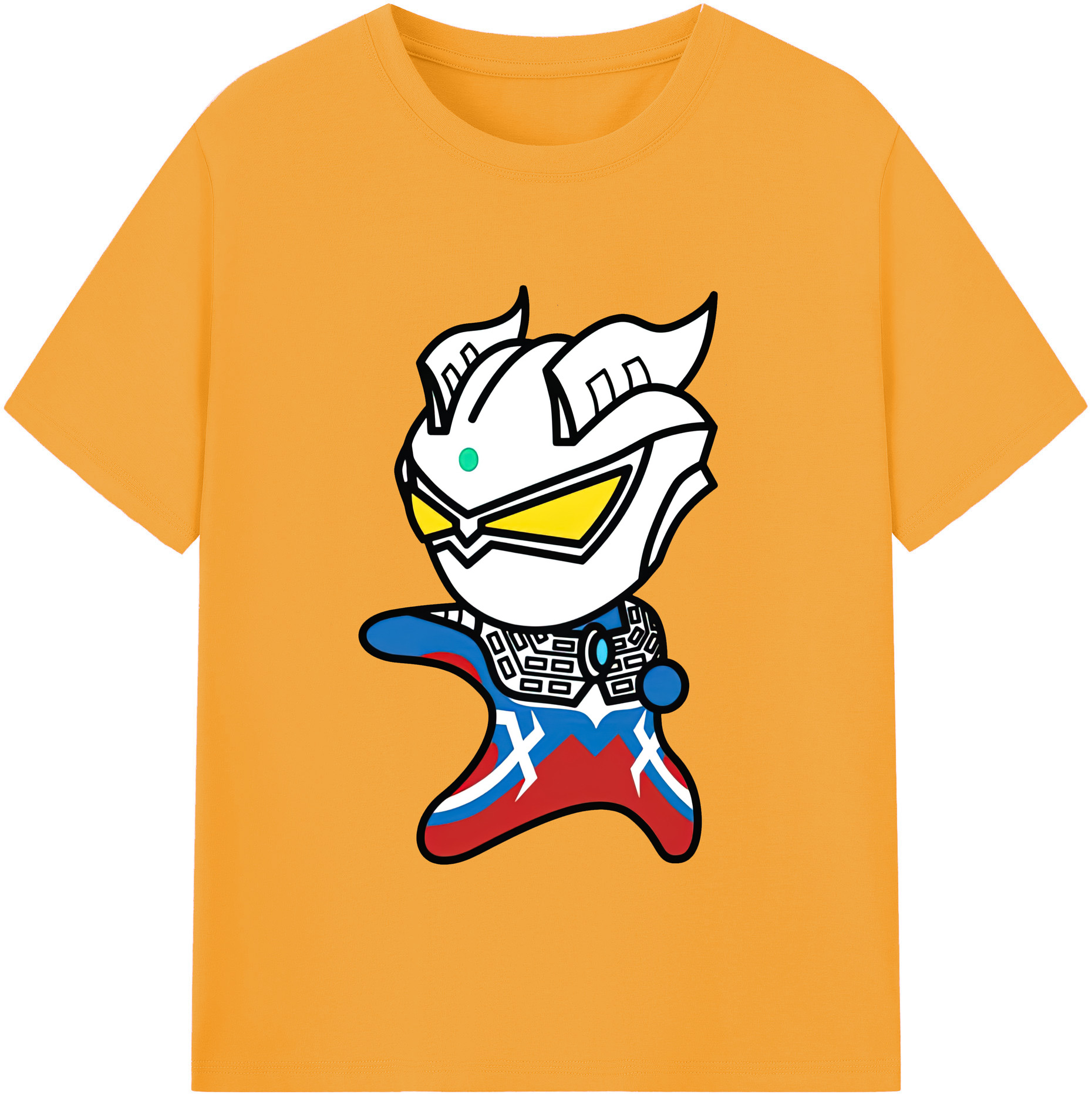 （画像用） ウルトラマン Ultraman 綿100％半袖Tシャツ（フロントプリント）